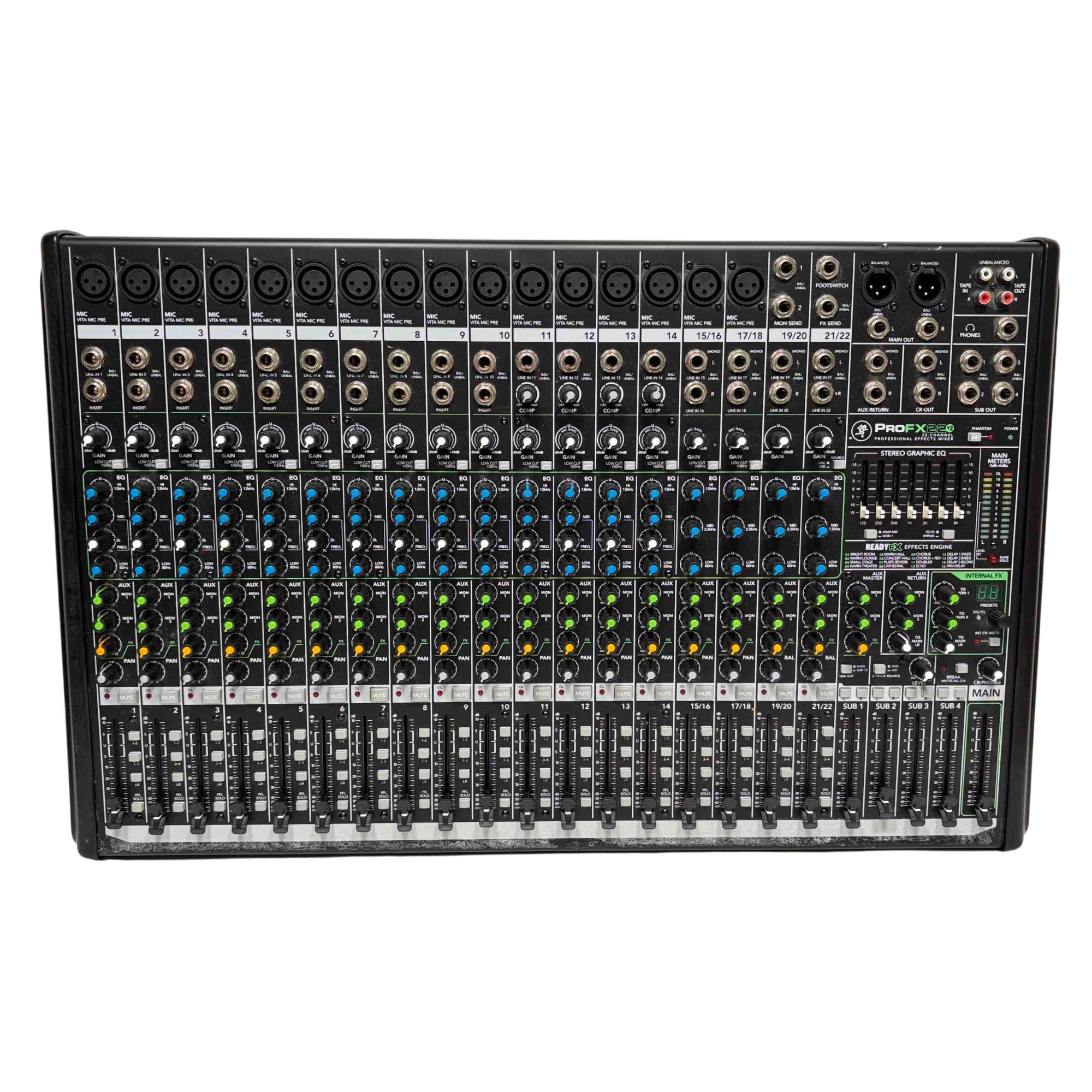 Mackie ProFX22v2 22-Channel Professional Sound Reinforcement Mixer