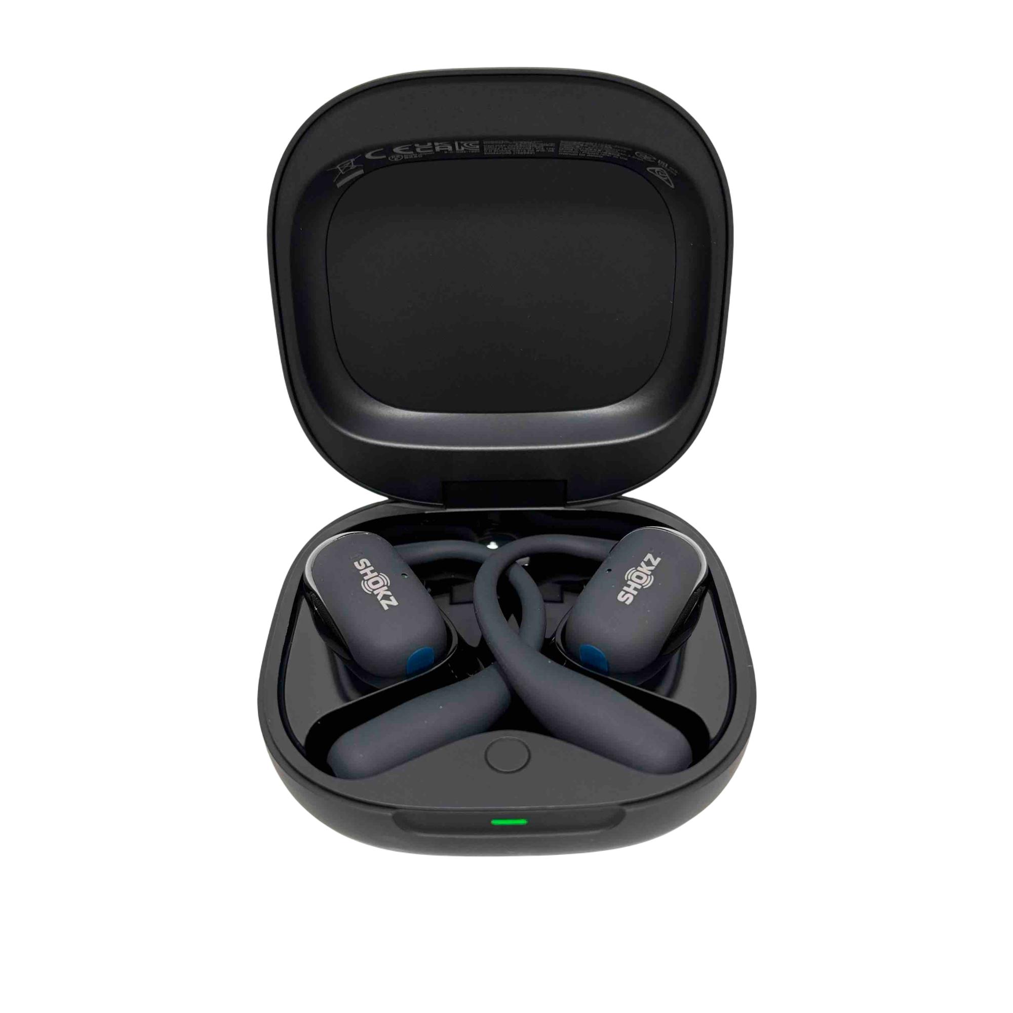 Shokz OpenFit2 T920-ST8 ブラック Shokz OpenFit 2 Earbuds with DirectPitch™ 2.0 Technology