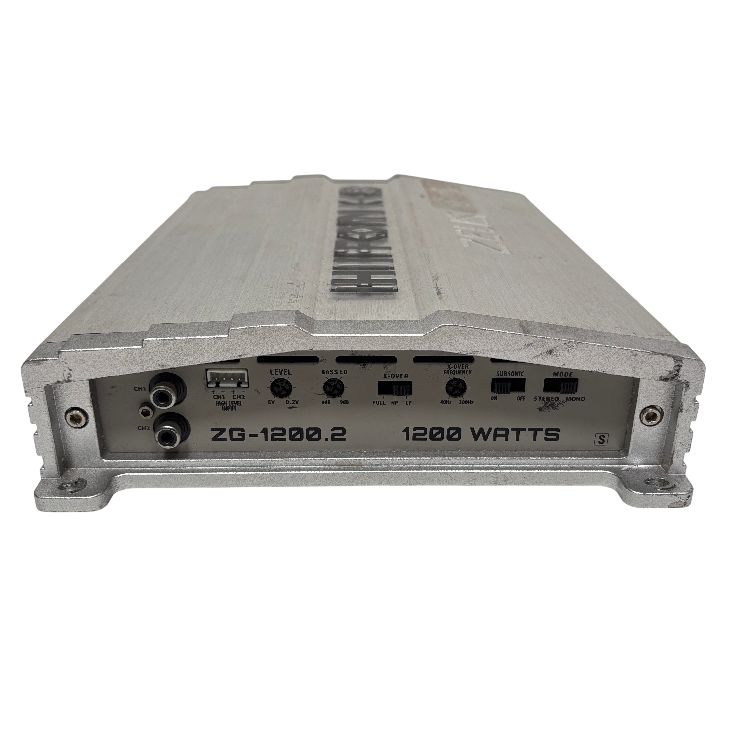 HiFonics ZEUS ZG-1200.2 1200W 2 Channel Class A/B Car Audio Amplifier
