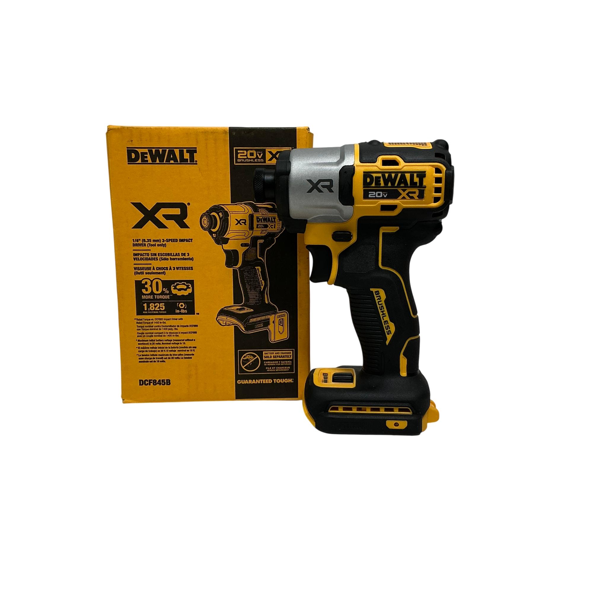 Dcf845 DeWalt DCF845B 20V XR Brushless 1/4