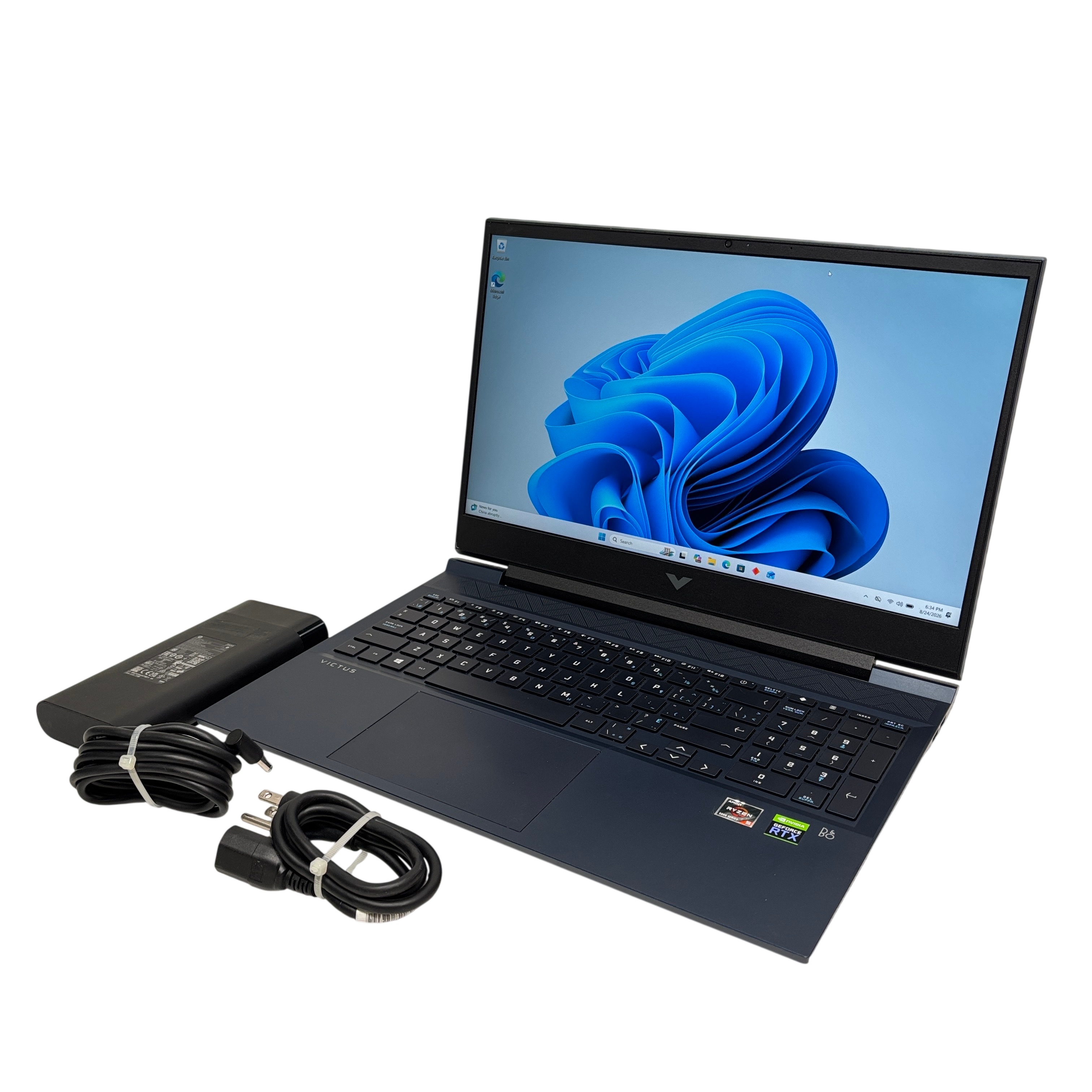 HP Victus 16-E0010CA Windows 11 AMD Ryzen 5 5600H 3.3GHz 8GB RAM