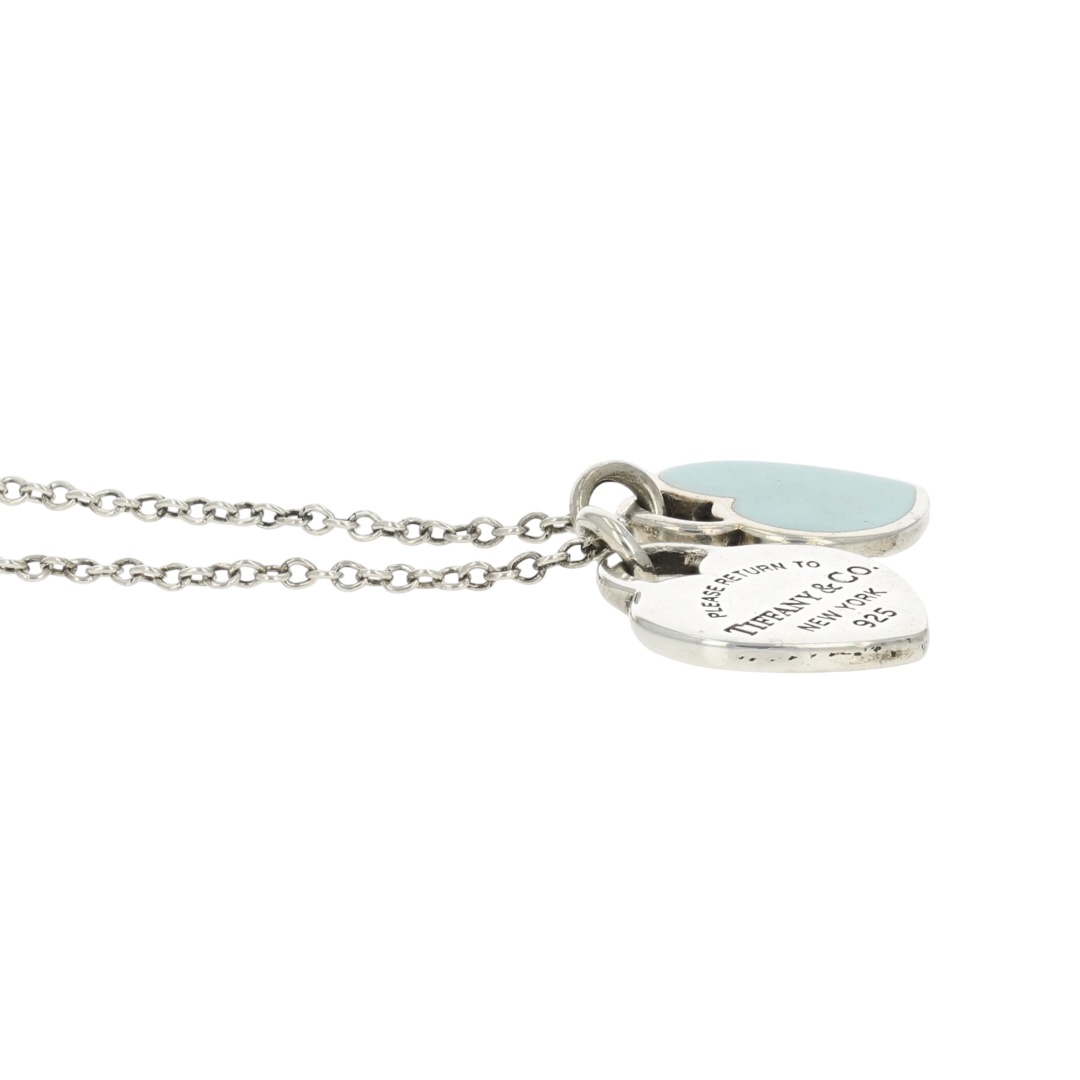 Return to Tiffany Tiffany Blue Heart Tags Pendant 18.5