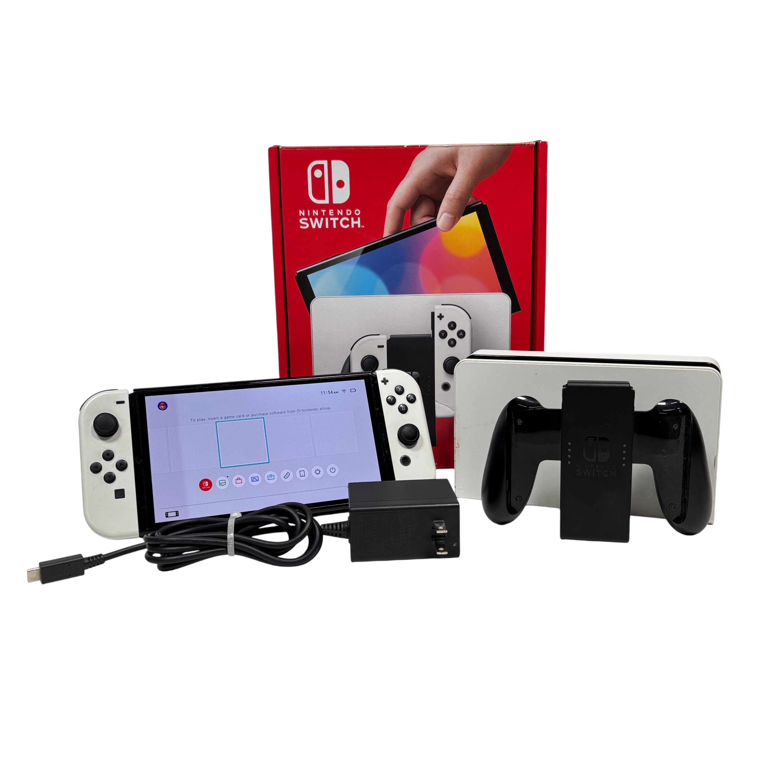 Nintendo Switch OLED HEG-001 7-inch Touchscreen Video Game Console