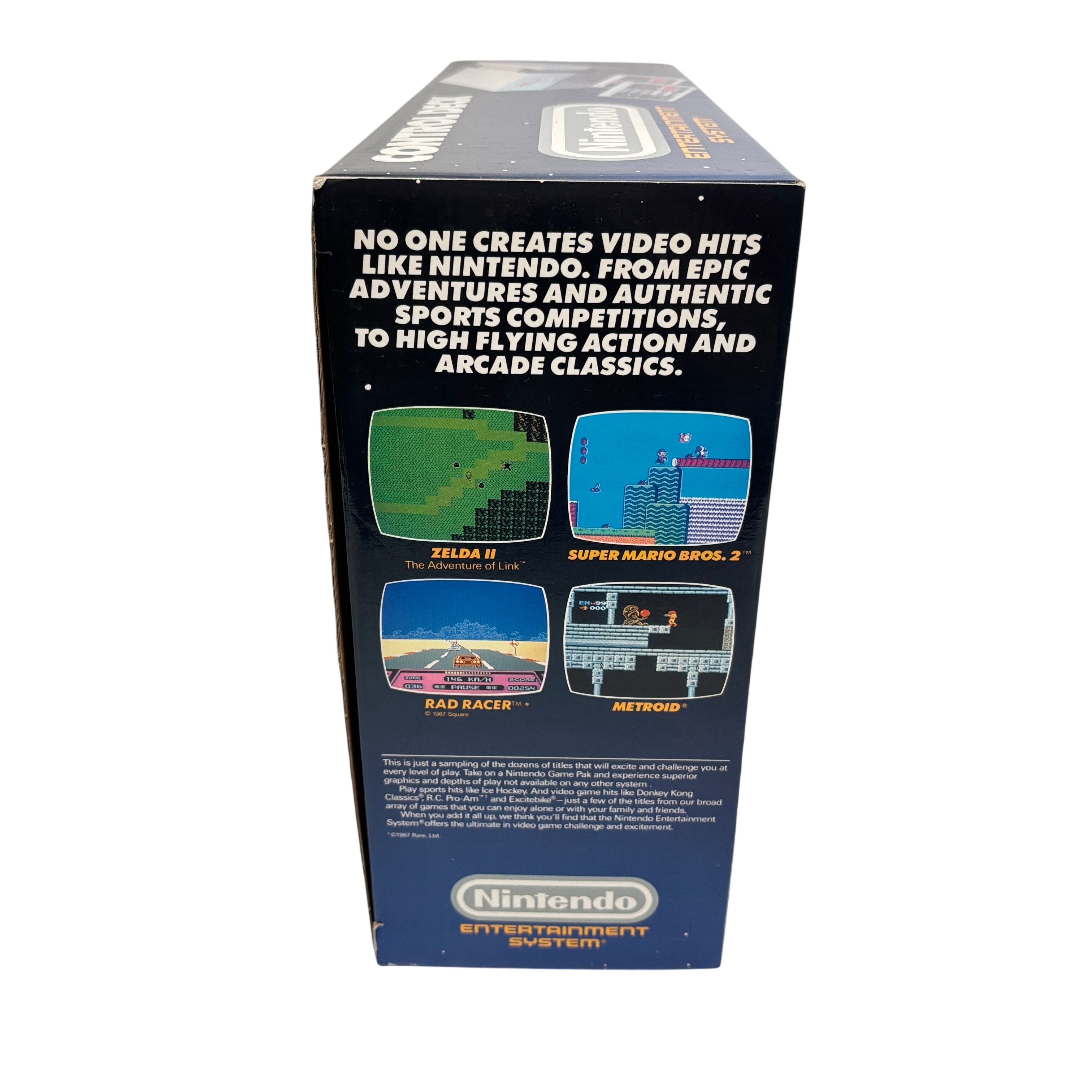Nintendo Entertainment System NES-001 8-Bit Home Video Game