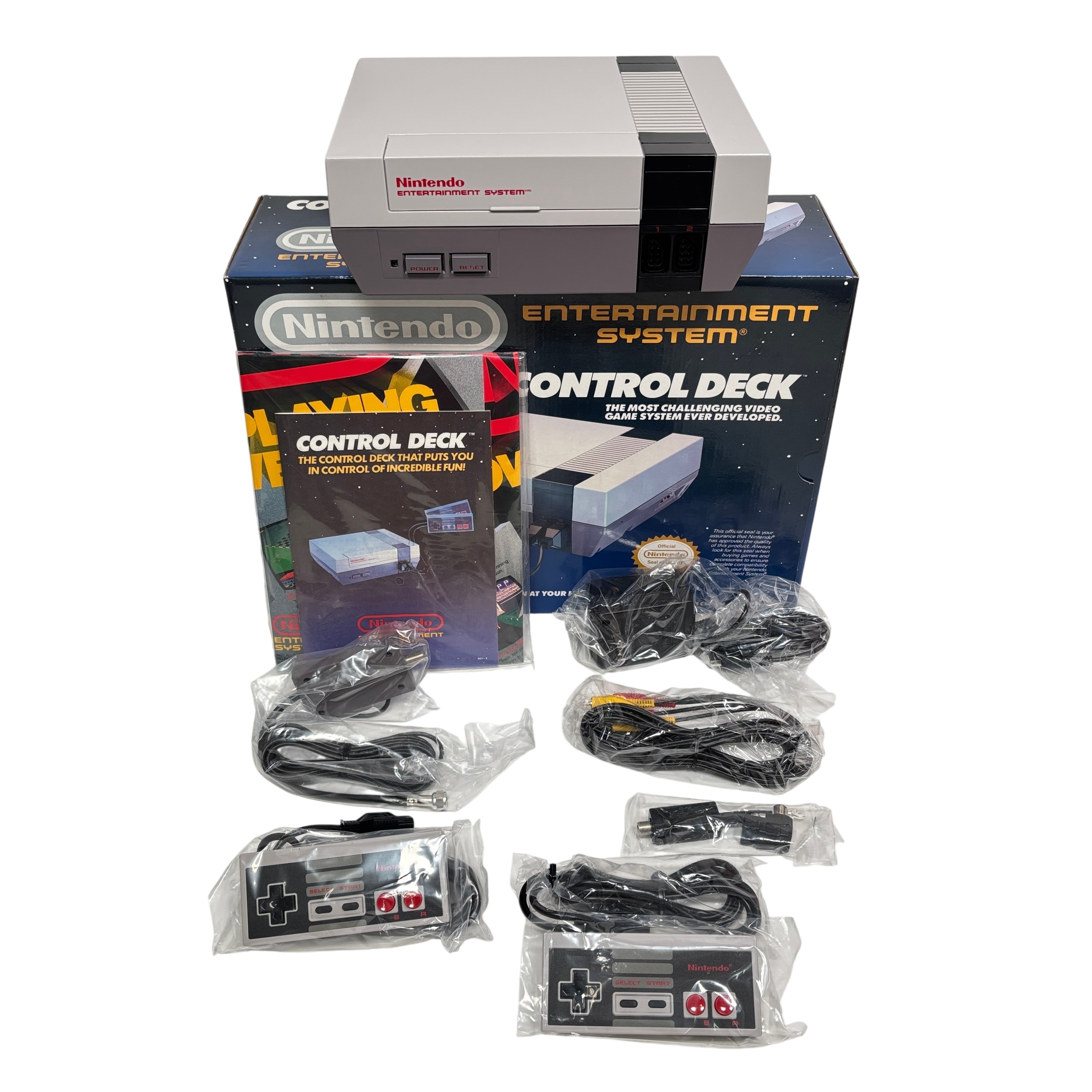 Nintendo Entertainment System NES-001 8-Bit Home Video Game