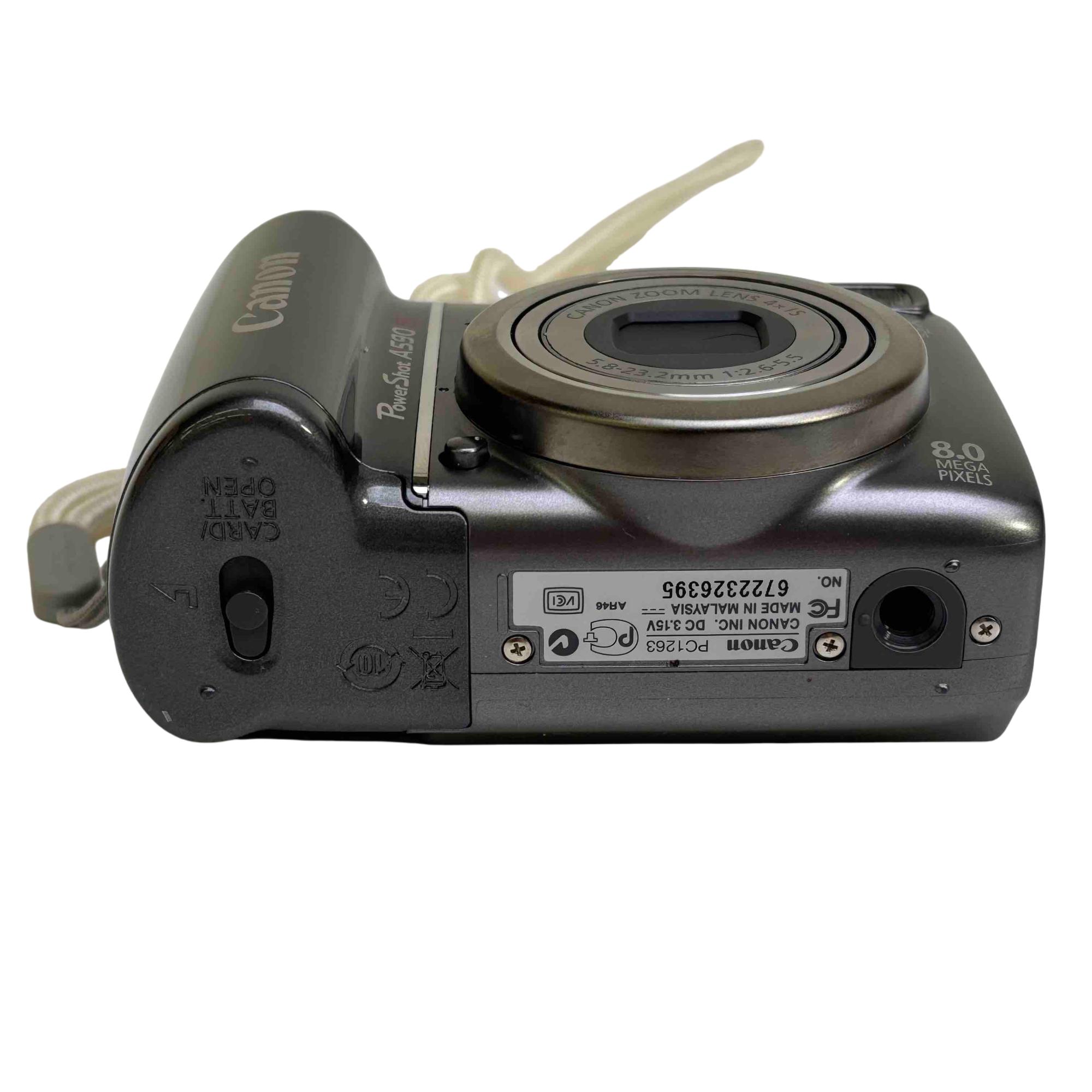 Canon PowerShot A590 IS 8 MP Point-And-Shoot Digital Camera