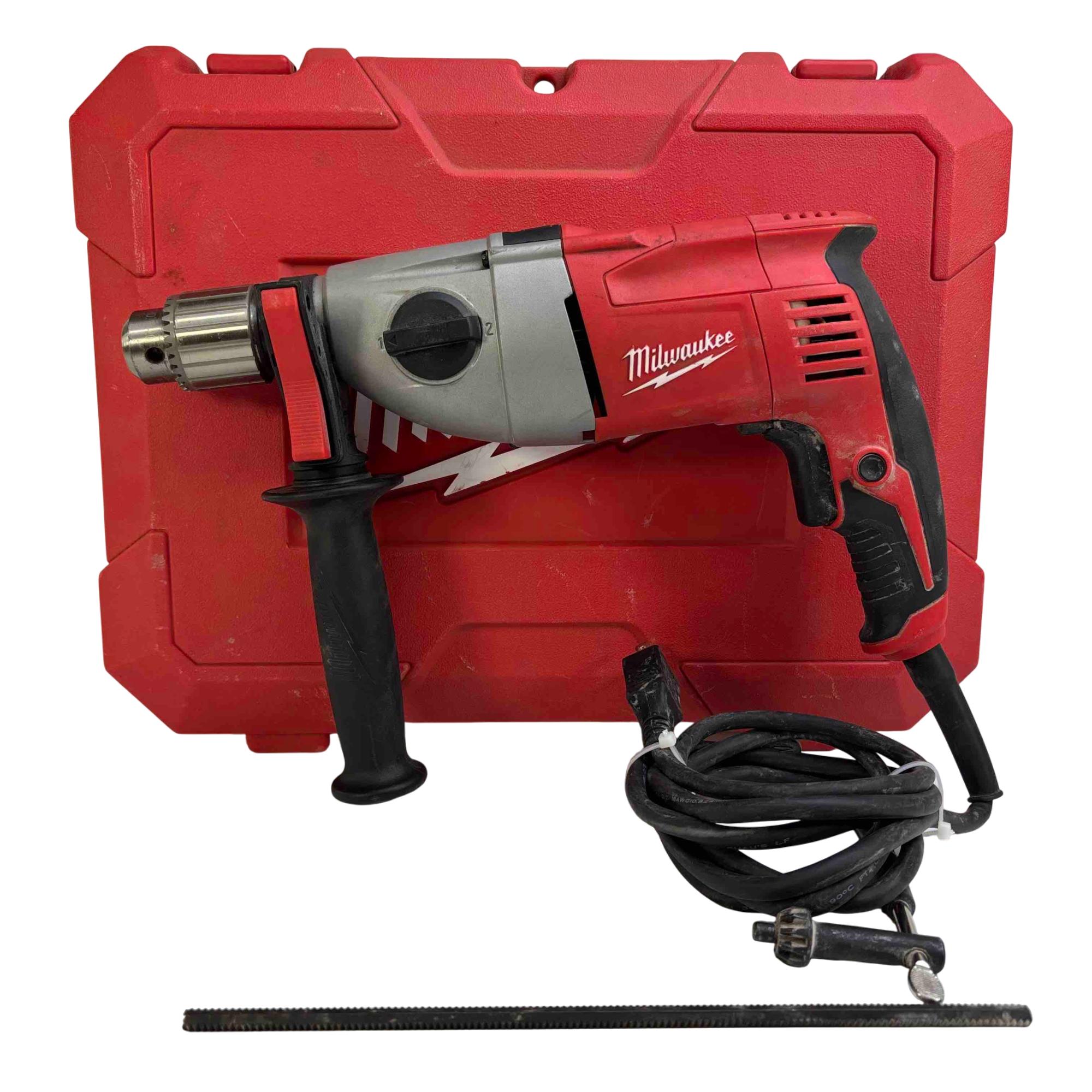 7.5 Amp Corded 1/2 in. Pistol Grip 2-Speed Hammer Drill