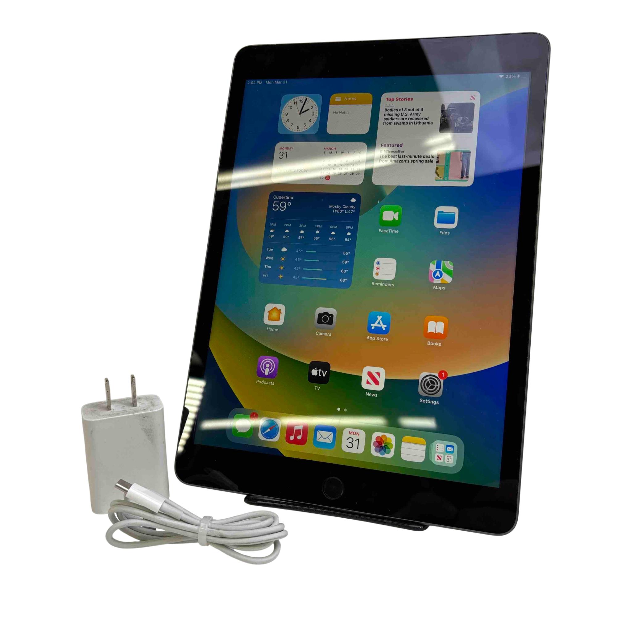 Apple iPad 9th Gen MK663LL/A 64GB Wi-Fi + Cellular 10.2