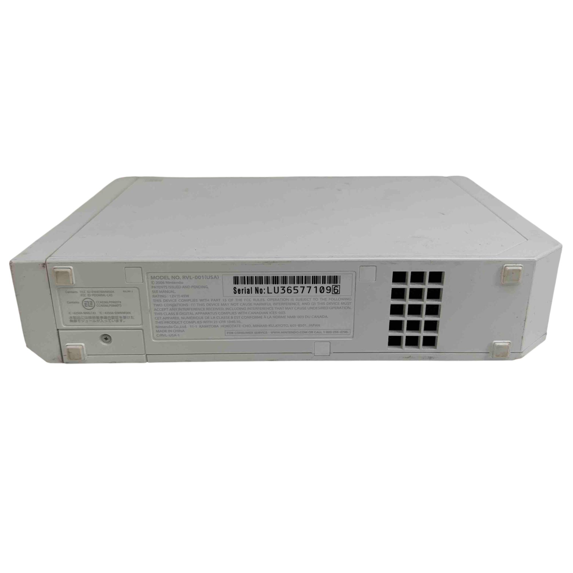 Nintendo Wii RVL-001 512MB White Body Home Video Gaming