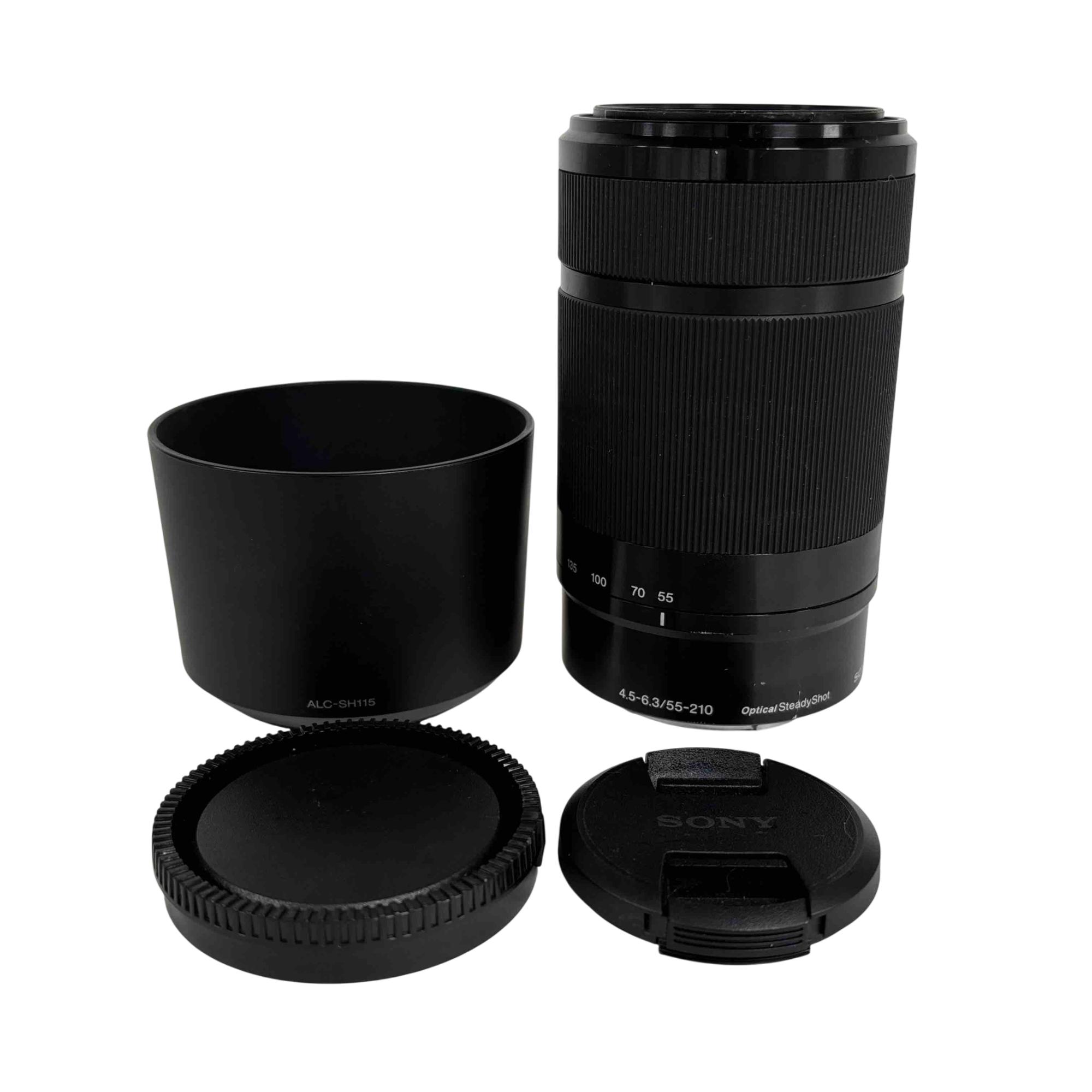 ソニー SEL55210 E 4.5-6.3/55-210 OSS (シルバー) 交換レンズ