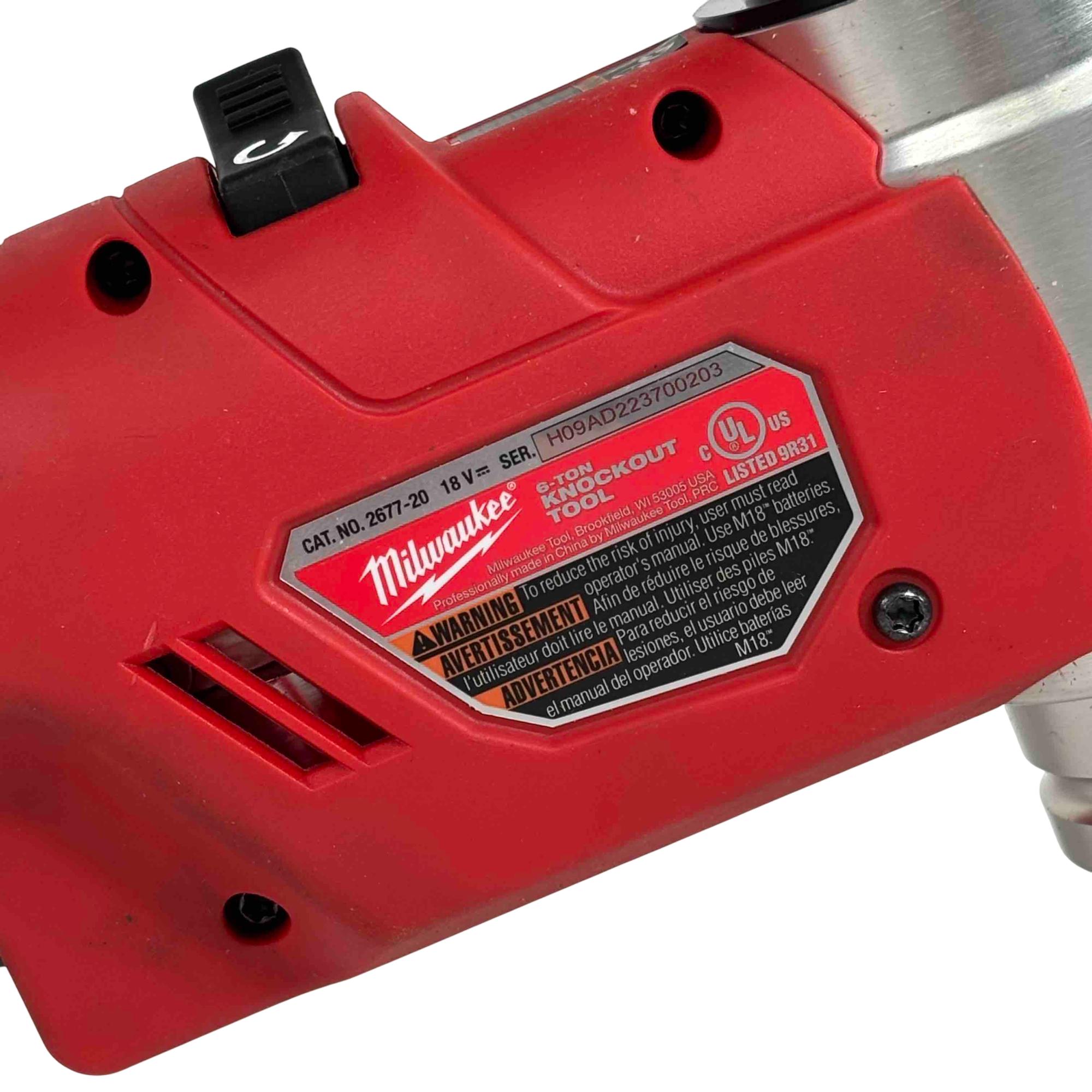 Milwaukee 2677-21 M18 18V Lithium Ion Cordless FORCE LOGIC 6 Ton