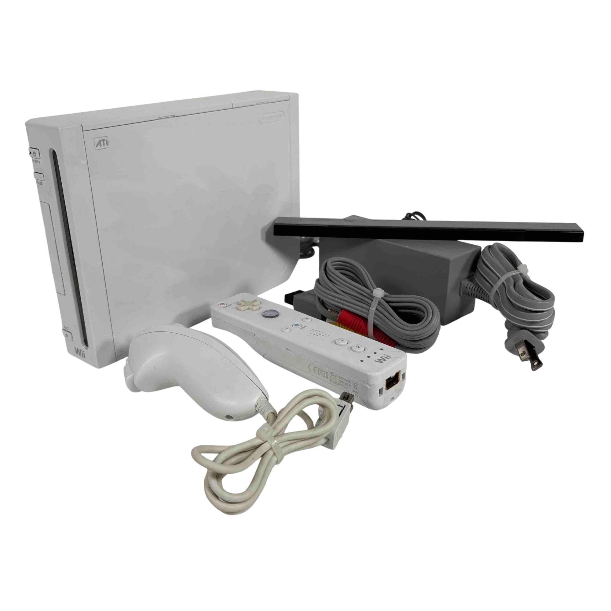 BOXED Nintendo Wii Video Game System RVL-001 Console Bundle