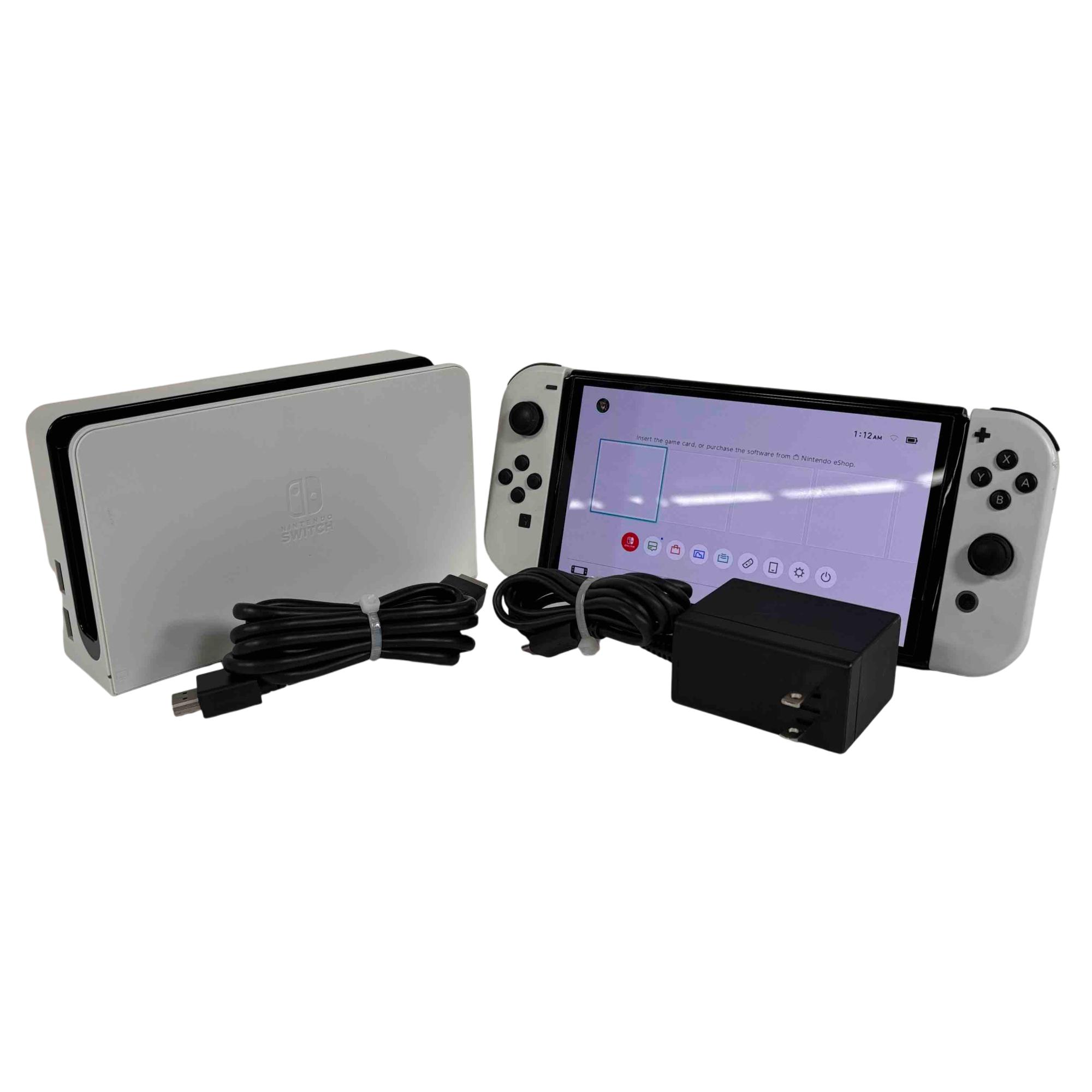 Nintendo Switch OLED HEG-001 7-inch Touchscreen Video Game Console