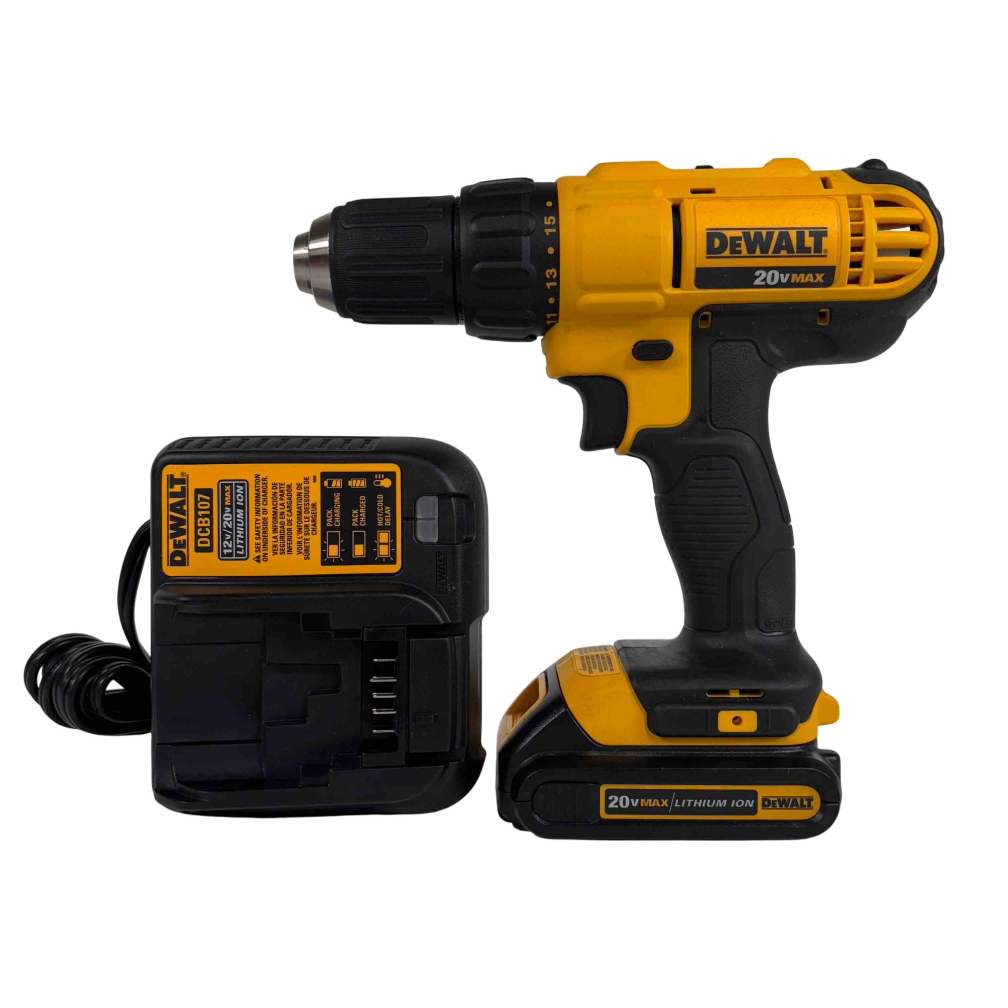 Hammer Drill Dcd771 DEWALT DCD771 20V Volt Max Li-Ion Brushless