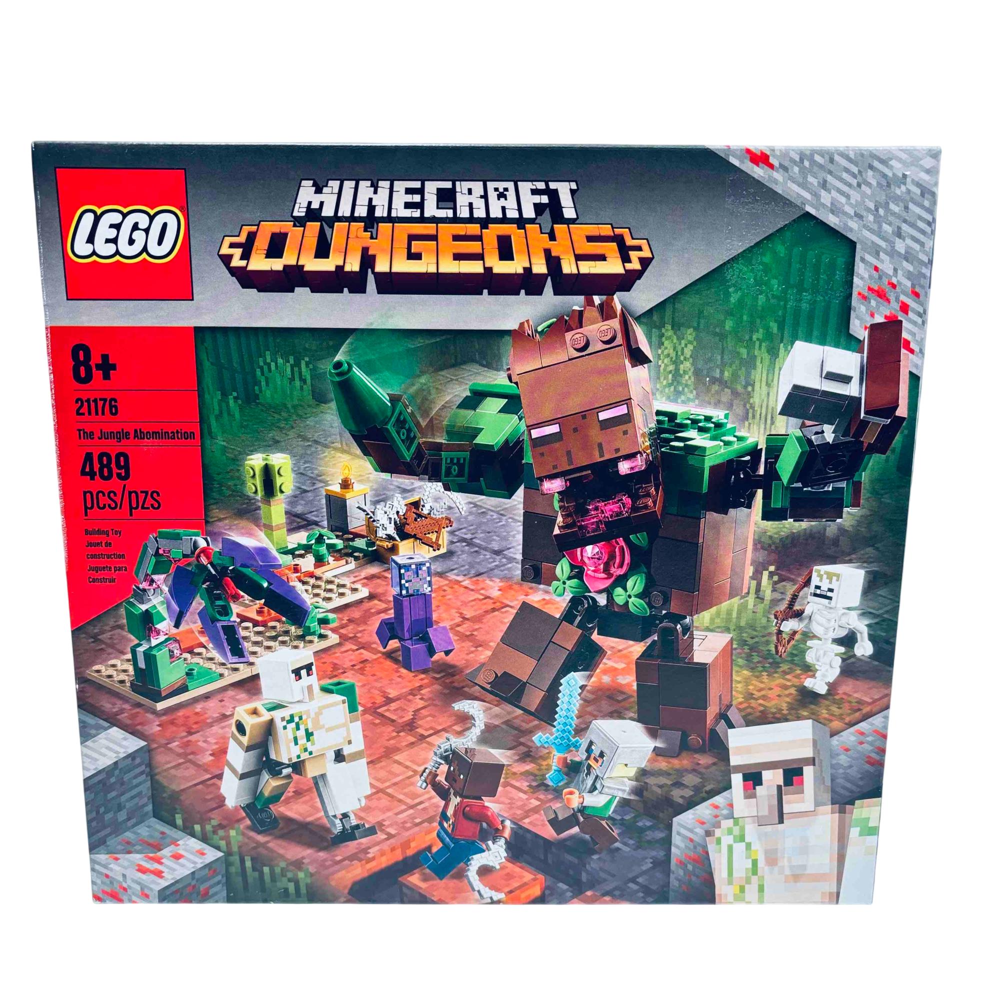 LEGO 21176 Minecraft Dungeons The Jungle Abomination Building