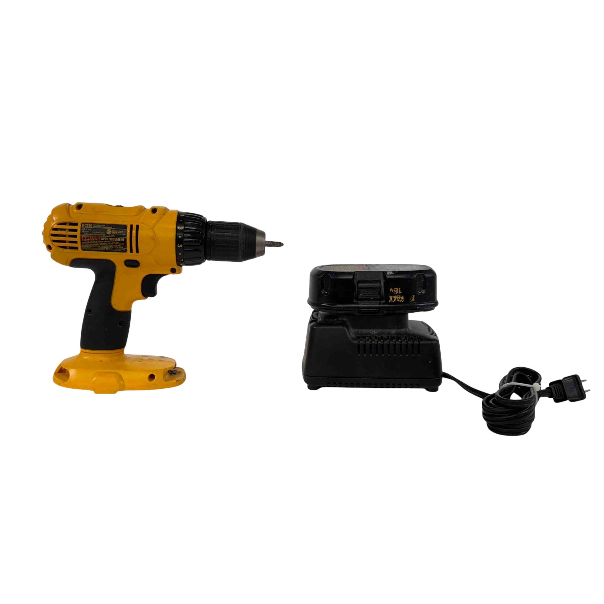 Electric Drill Dewalt Drill Dc970 DeWalt DC970 18V 1/2