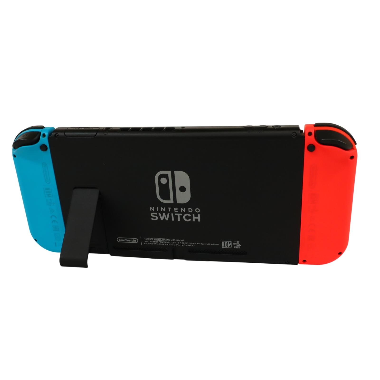 任天堂 - 【machabon64】Switch HAC-001 YS DA8A Nintendo Switch Neon Blue & Red Joy-Con New Version- HAC-001