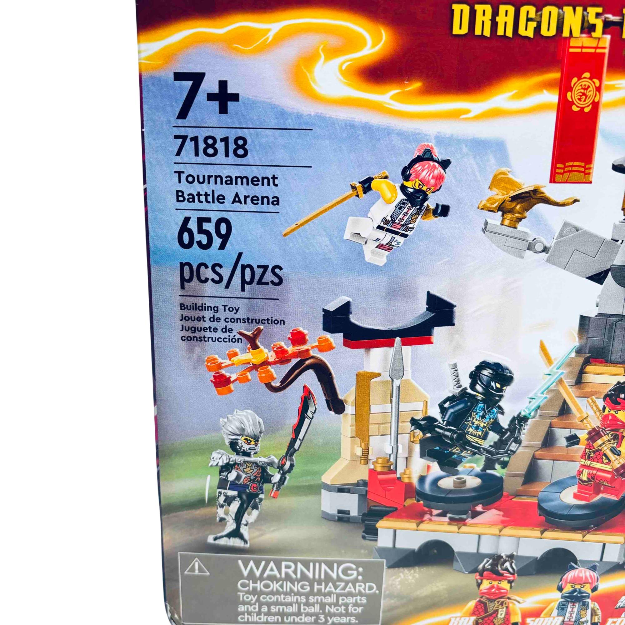 LEGO 71818 Ninjago Dragons Rising Tournament Battle Arena Set 659