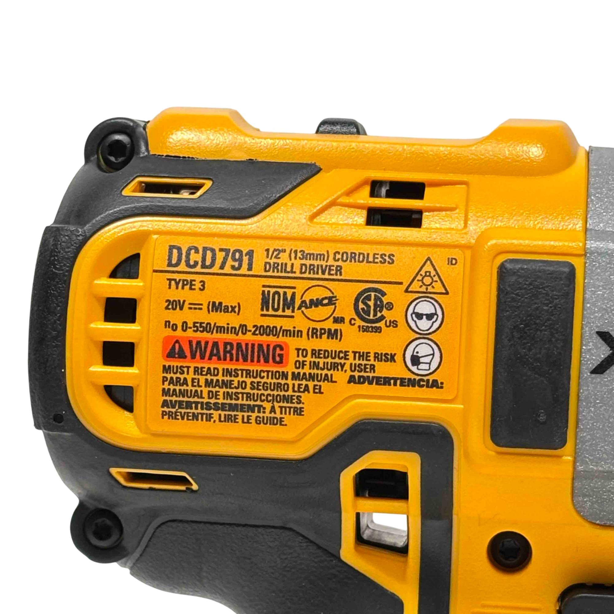 DeWalt DCK283D2 20V MAX XR Cordless Brushless Drill/Impact Combo Kit