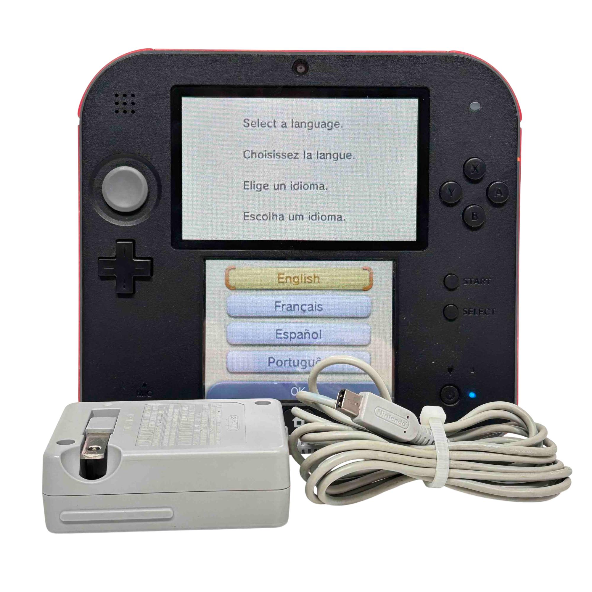 Nintendo 2DS FTR-001 Dual Screen 2D Handheld Video Game Console - 3439