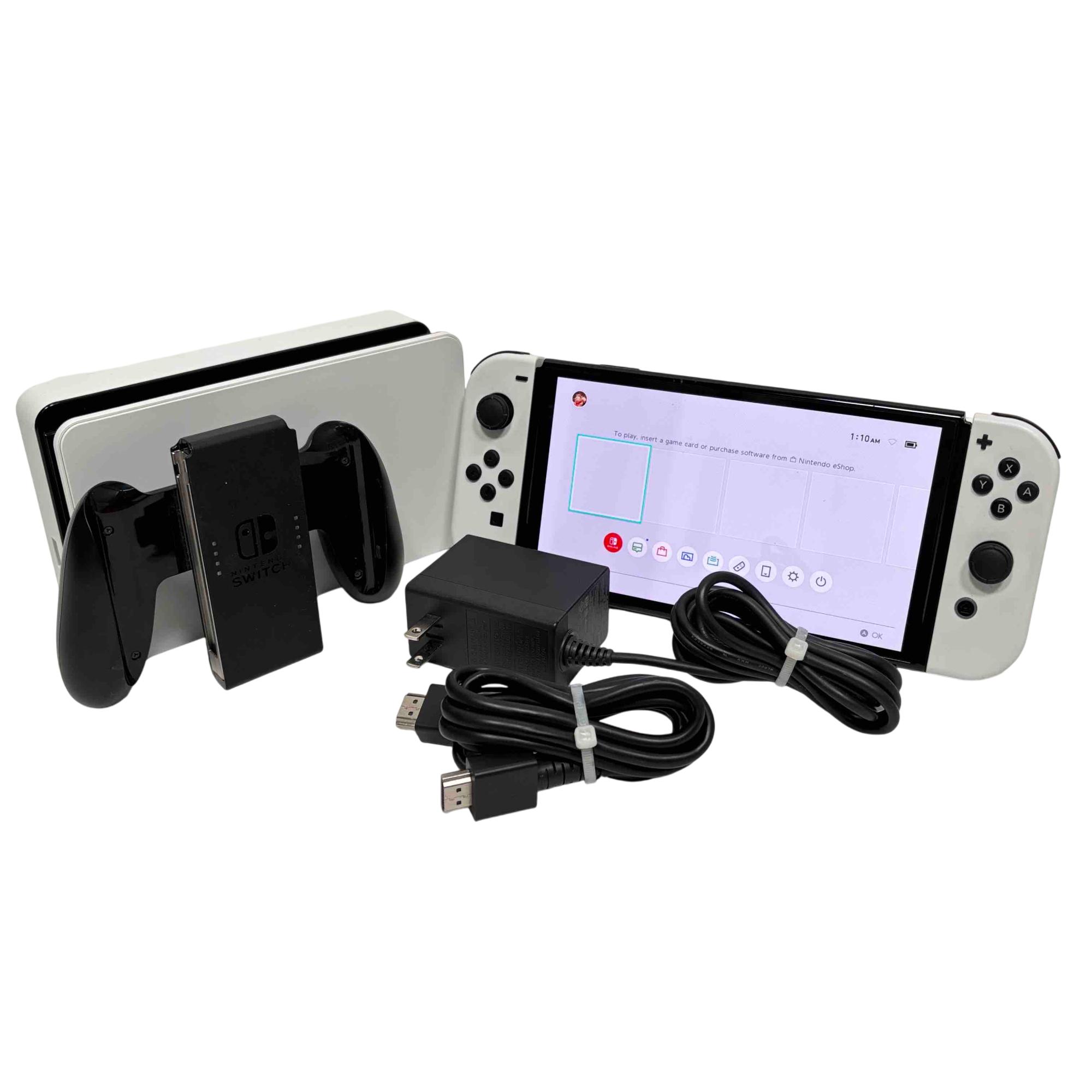 Nintendo Switch OLED HEG-001 7-inch Touchscreen Video Game Console