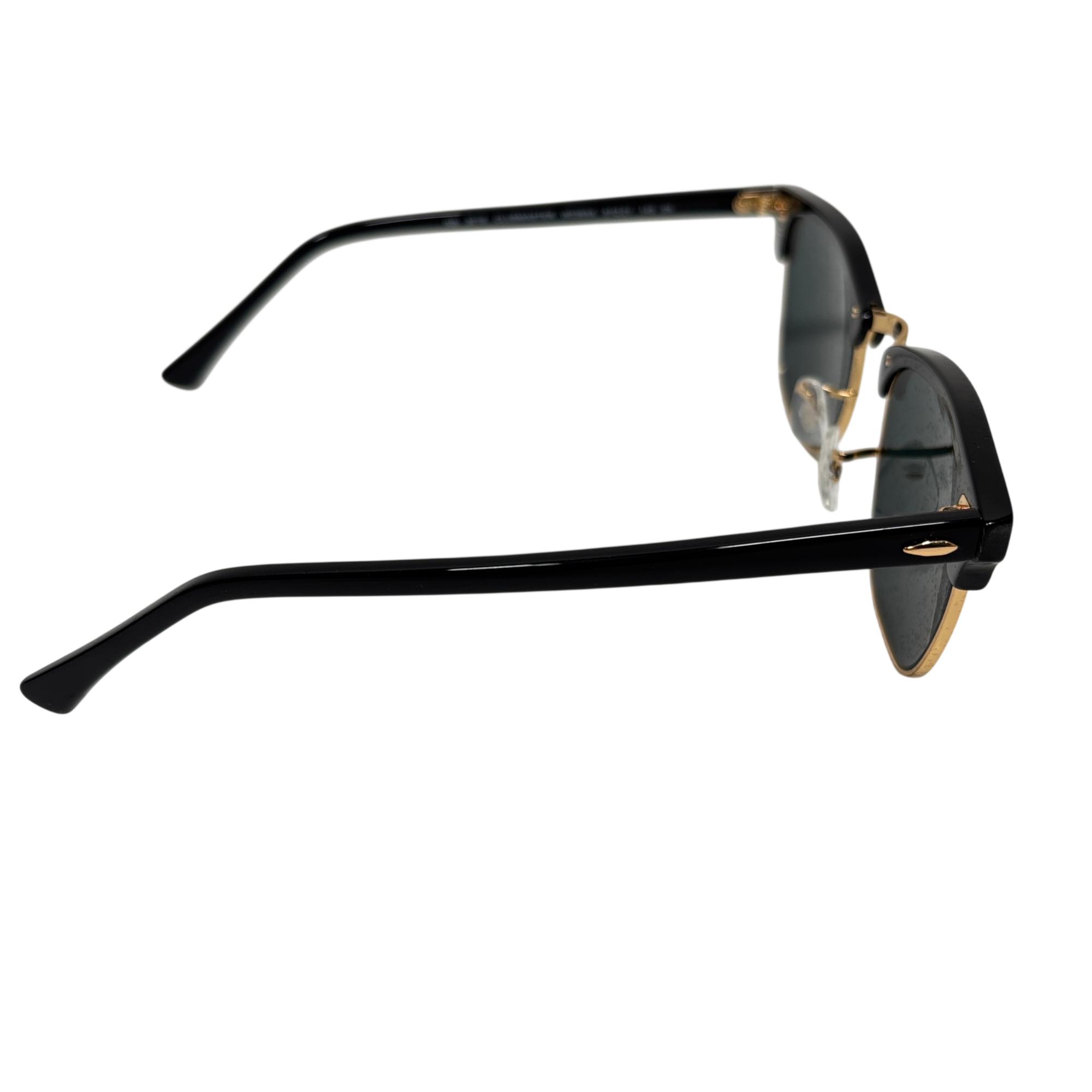 Ray-Ban Clubmaster Classic RB3016 W0365 Polished Black/Gold  display picture 2