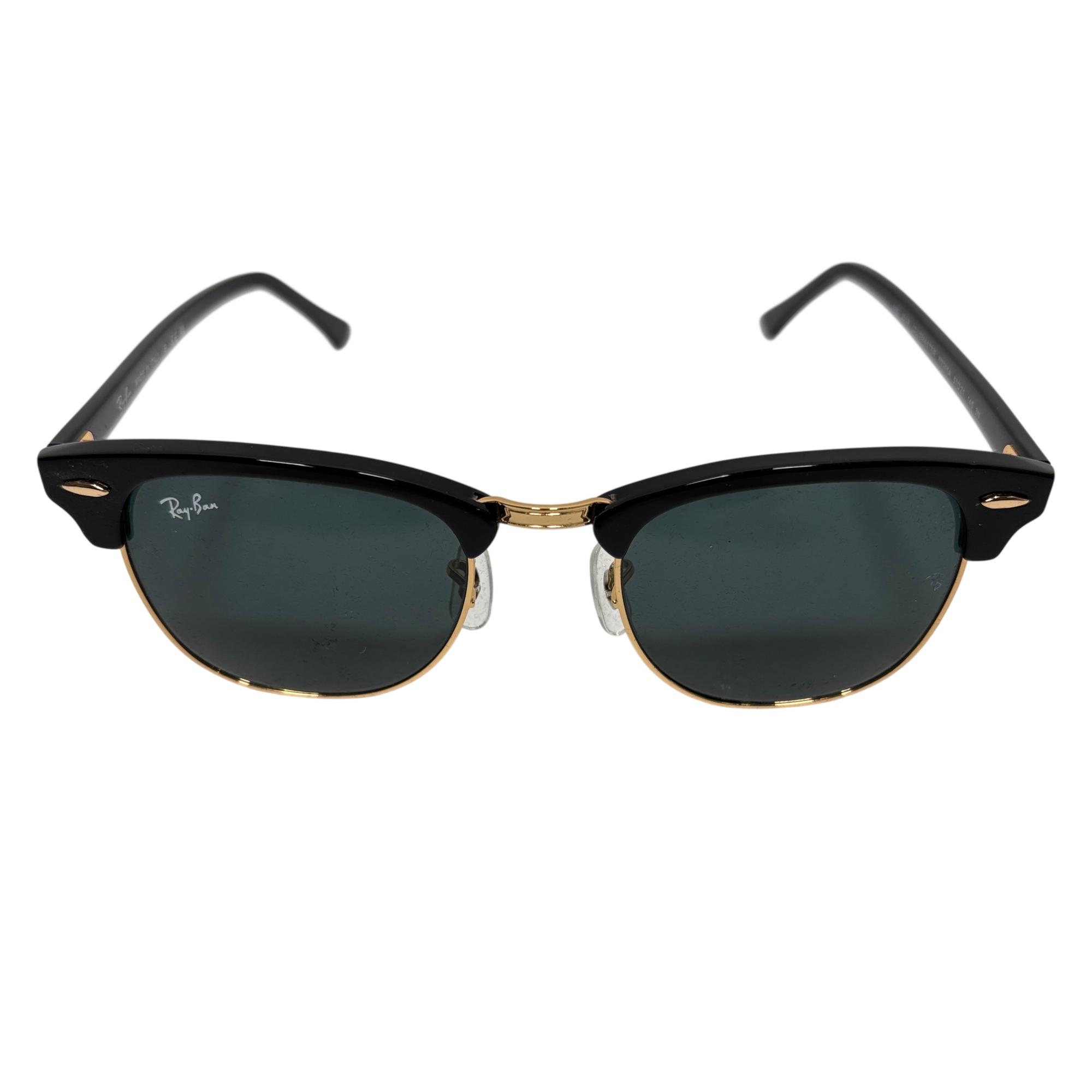 Ray-Ban Clubmaster Classic RB3016 W0365 Polished Black/Gold 