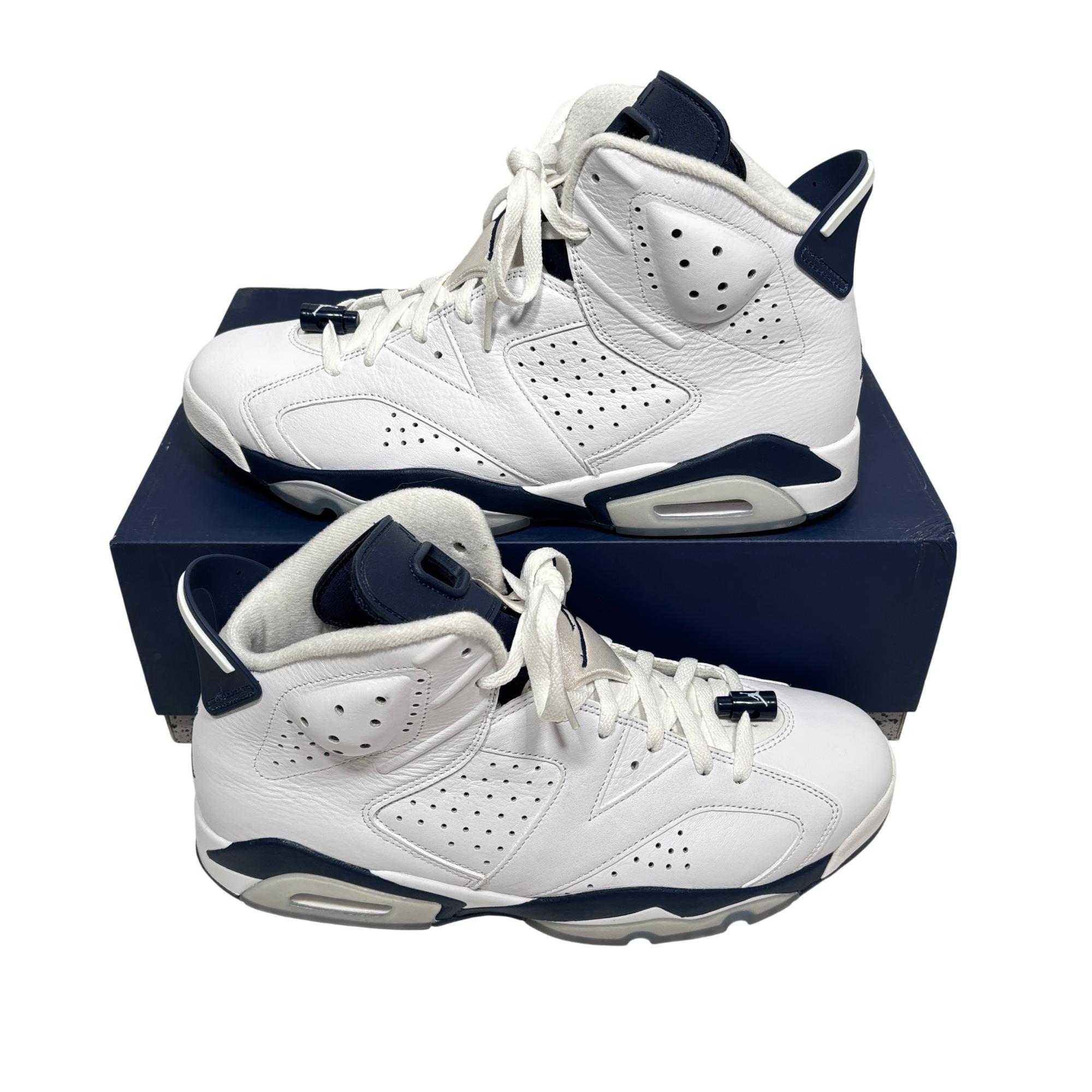 Nike Air Jordan 6 Retro Midnight Navy 2022 CT8529-141 Mens Shoes 