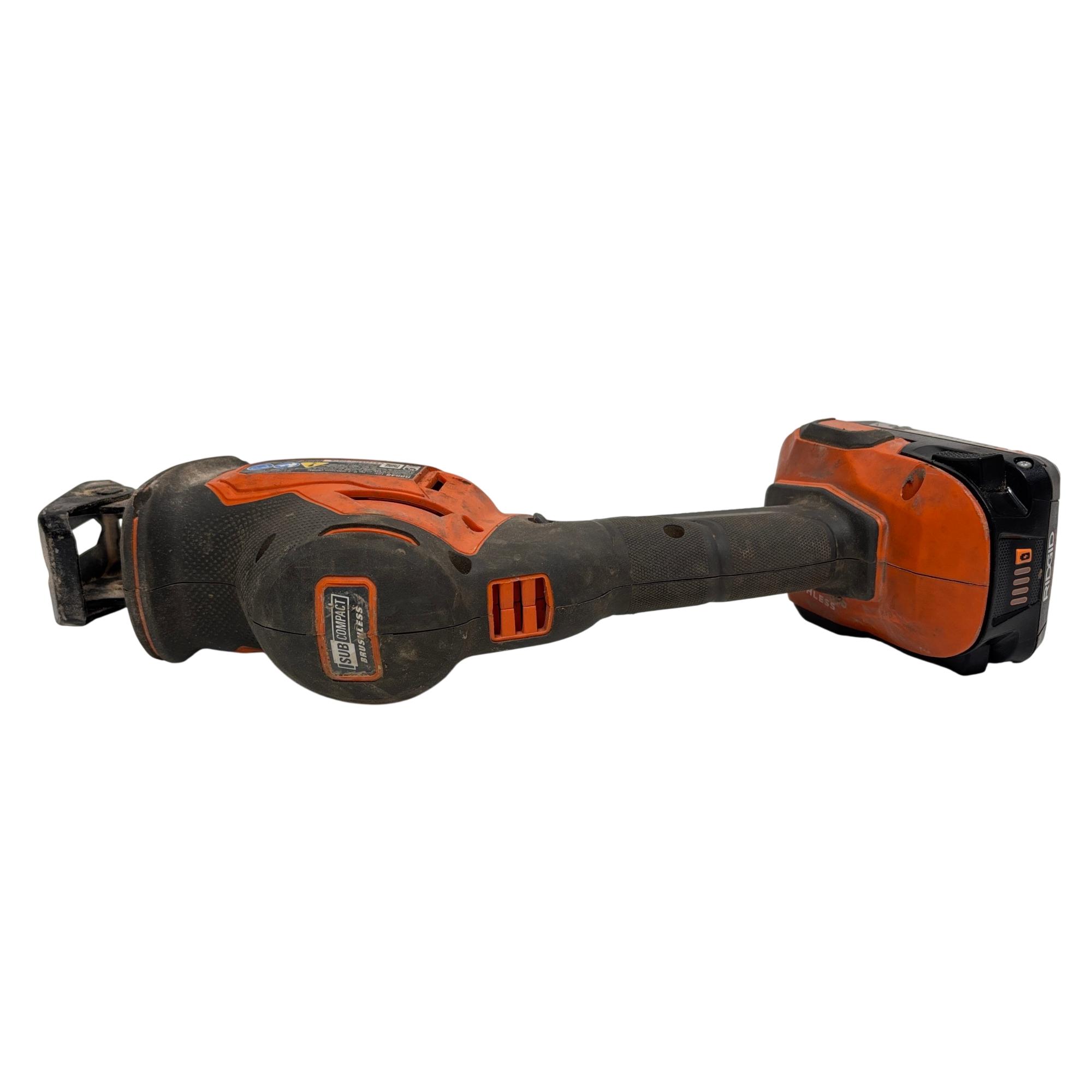 RIDGID R8648 18-Volt SubCompact Brushless Cordless One-Handed ...