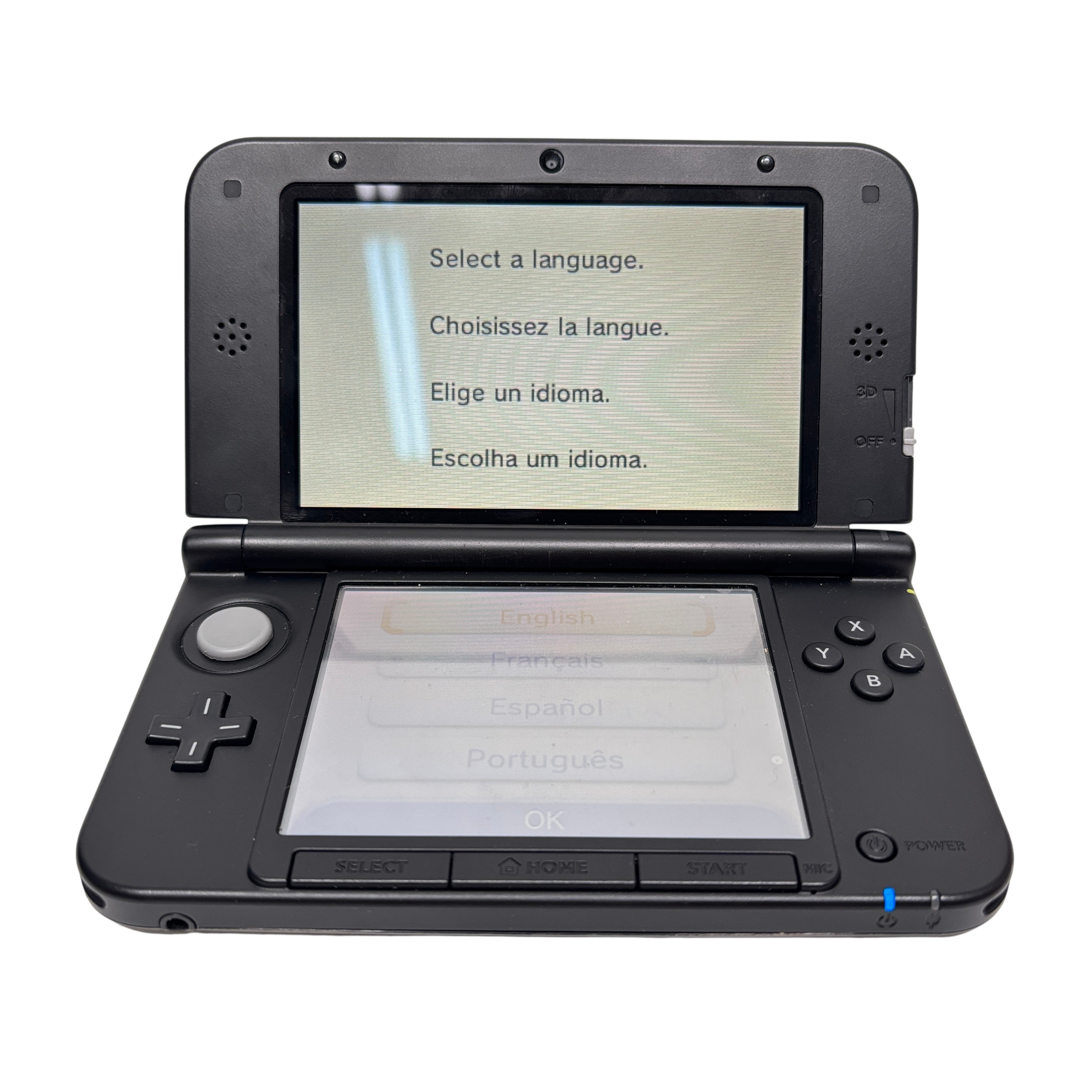 Nintendo 3DS XL SPR-001 3D Dual-Screen Handheld Game System - 8278