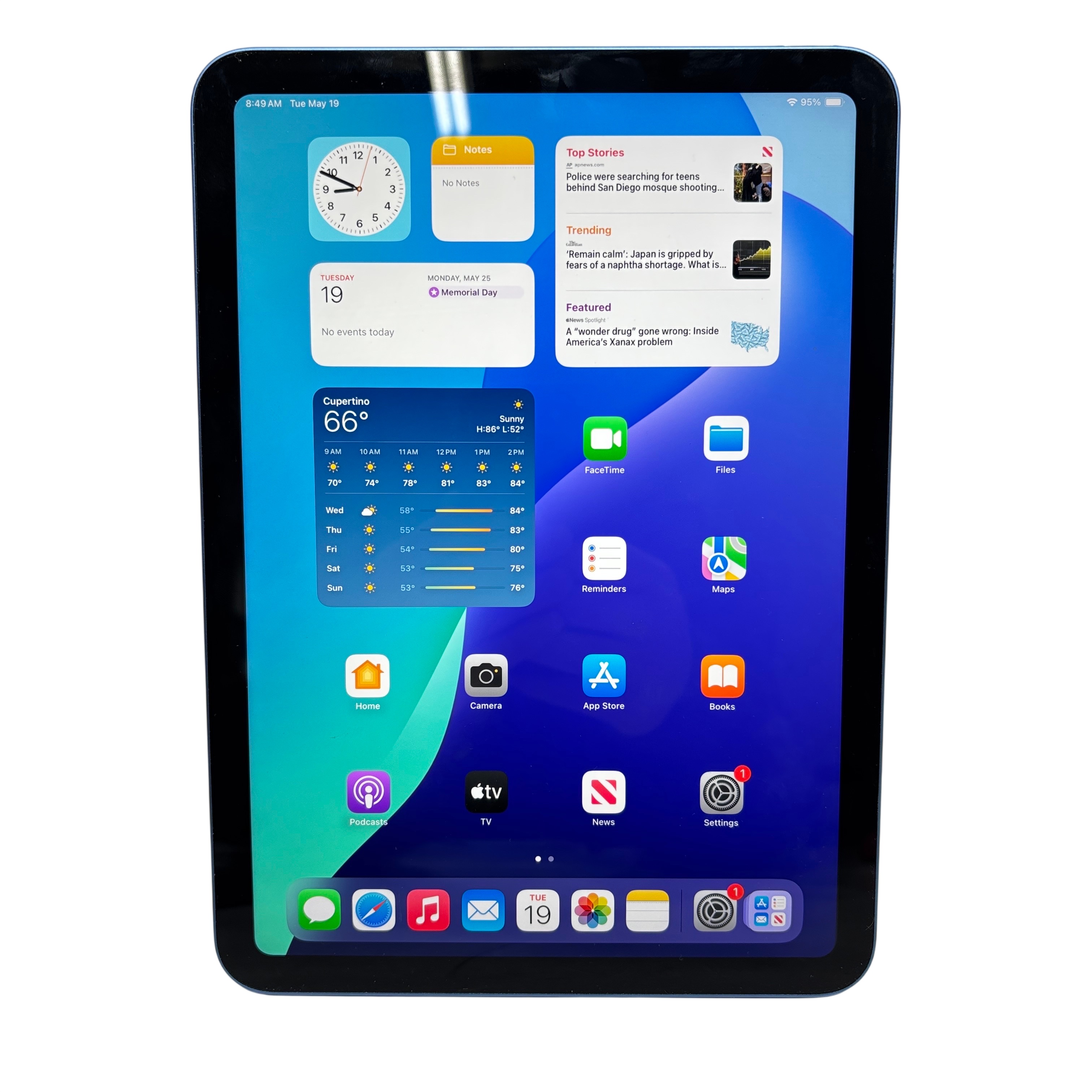 Apple iPad 10th Generation MPQ13LL/A 64GB Wi-Fi 10.9