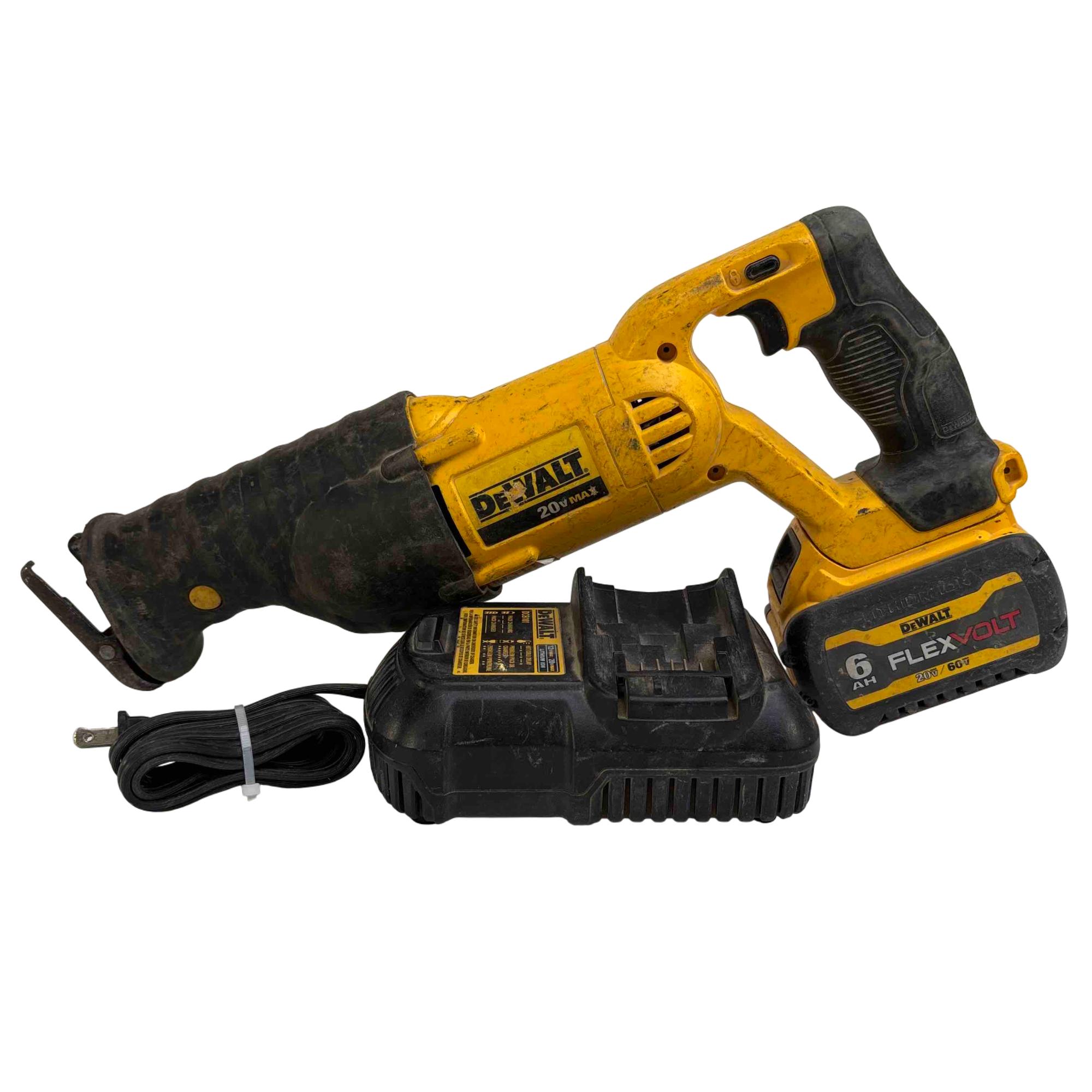 20-Volt MAX Lithium-Ion Cordless Reciprocating Saw Kit with Bonus 6.0 Ahr Battery Pack 20-Volt MAX Lithium-Ion Cordless Reciprocating Saw Kit with Bonus 6.0 Ahr Battery Pack