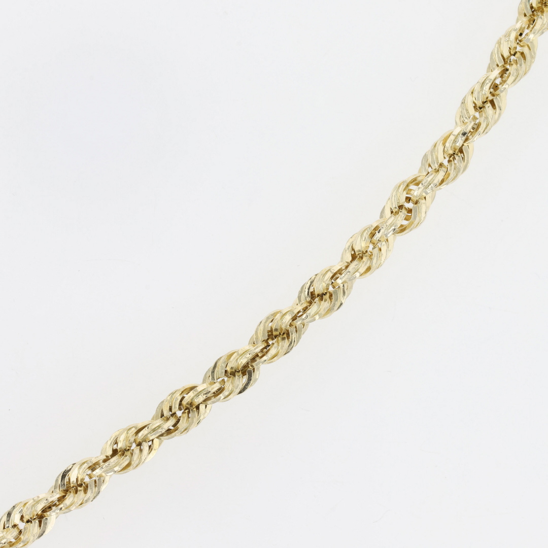 Types Rope Link Chain 4.3mm Hollow Rope Link Chain 22.25