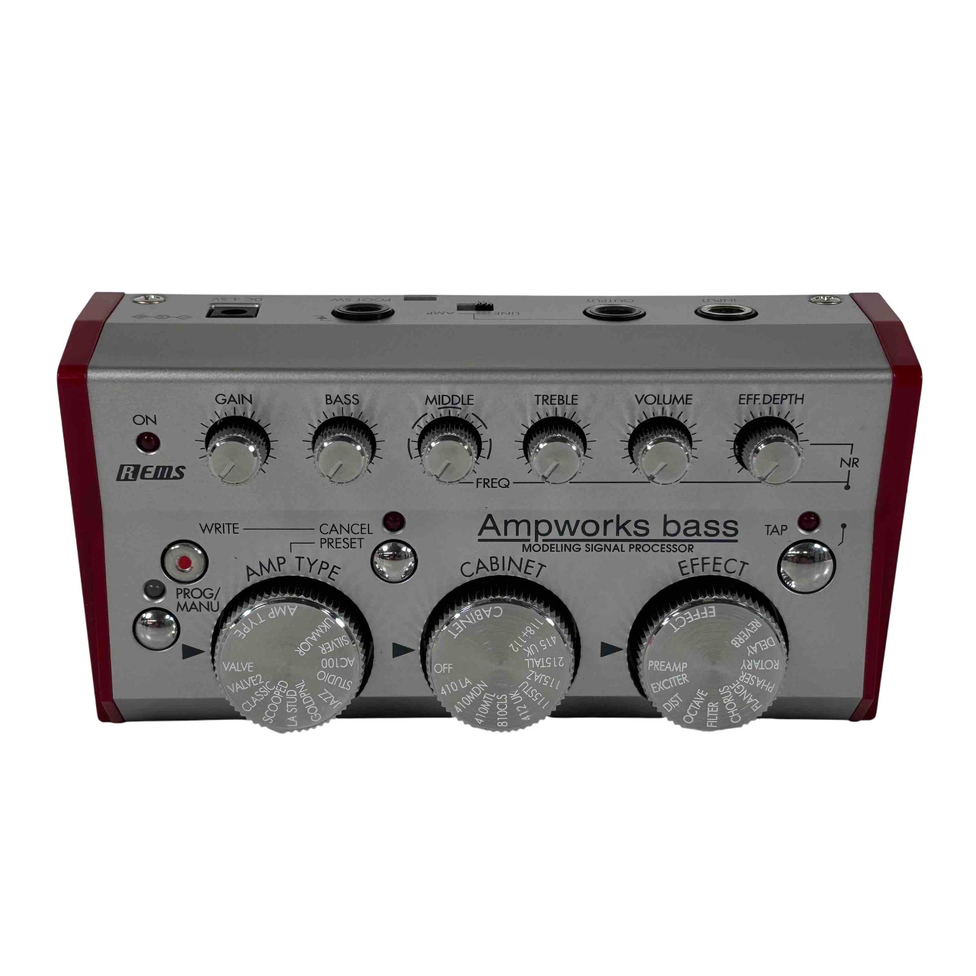【KORG】Toneworks (Ampworks bass) Korg Ampworks Bass Modeling Signal Processor | zZounds
