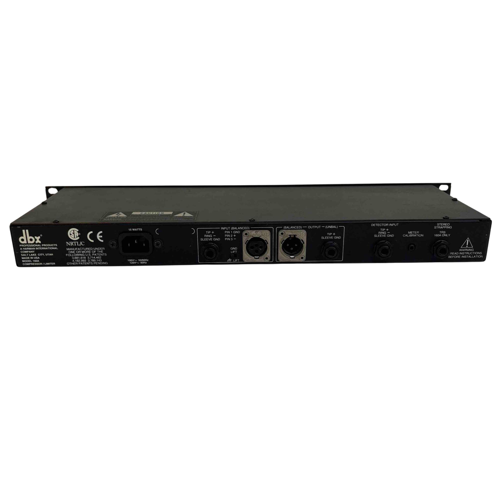 公式サイト - ハイブランドの新作が続々登場 Mono Mountable Rack 160A DBX Dynamic Compressor/Limiter Signal DTM・DAW