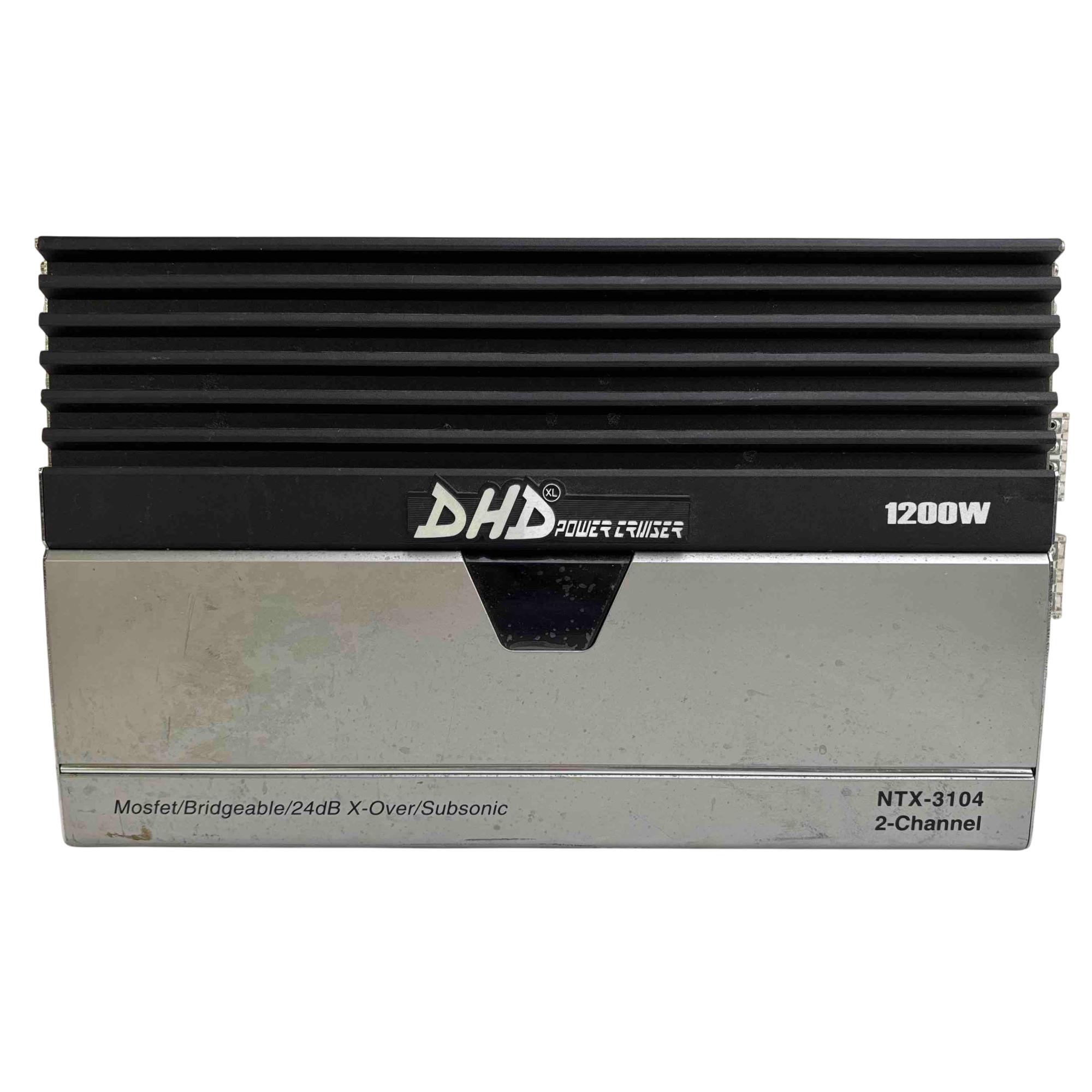 DHD NTX-3104 2-Channel 1200W Bridgeable MOSFET Power Amplifier