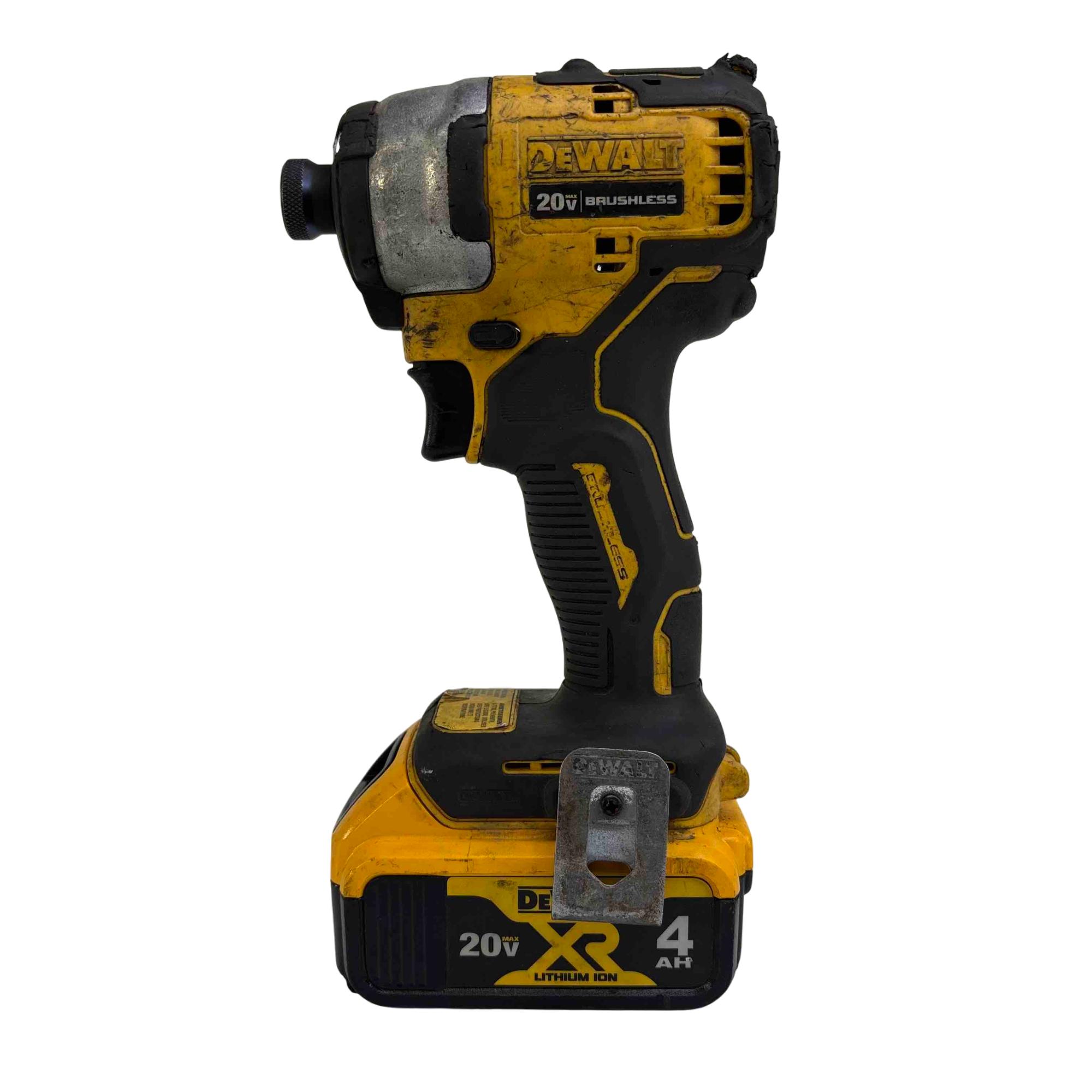 ATOMIC 20-Volt MAX Brushless Cordless Compact Impact Driver (Tool-Only) with Bonus 20-Volt MAX Li-Ion 4.0 Ah Battery ATOMIC 20-Volt MAX Brushless Cordless Compact Impact Driver (Tool-Only) with Bonus 20-Volt MAX Li-Ion 4.0 Ah Battery