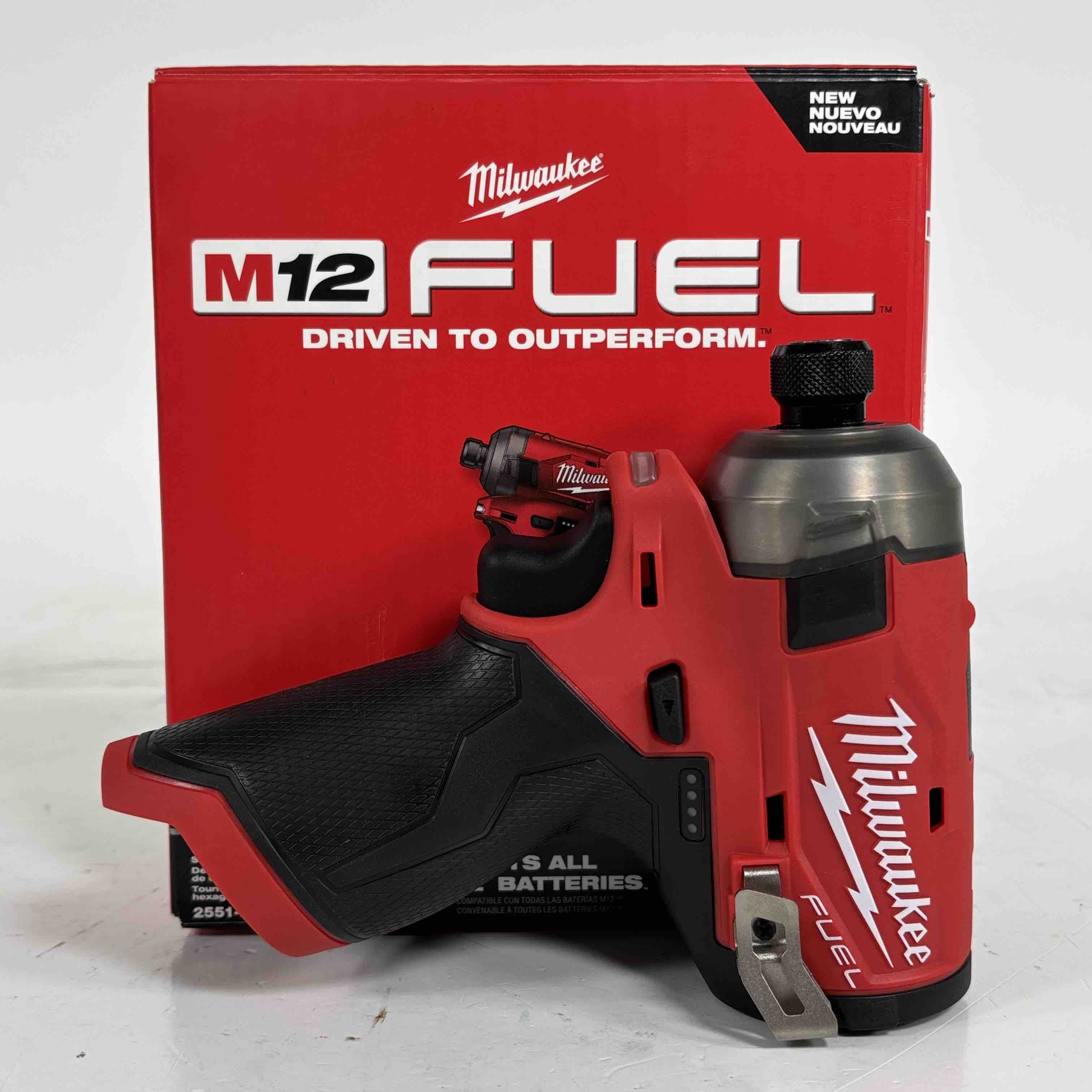 Milwaukee 2551-20 M12 FUEL SURGE 12V Brushless Cordless 1/4