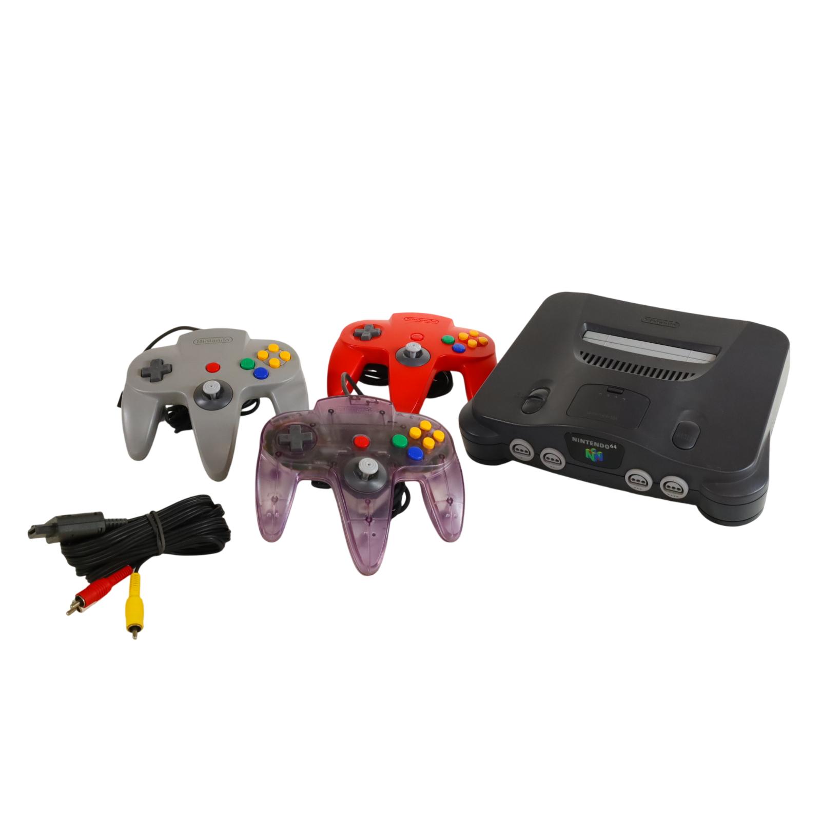 Nintendo 64 NUS-001 Video Game Console - Black (8506)
