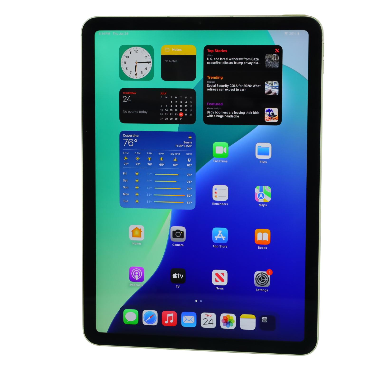 Apple iPad Air 4th Gen MYJ22LL/A 64GB Wi-Fi + Cellular 10.9