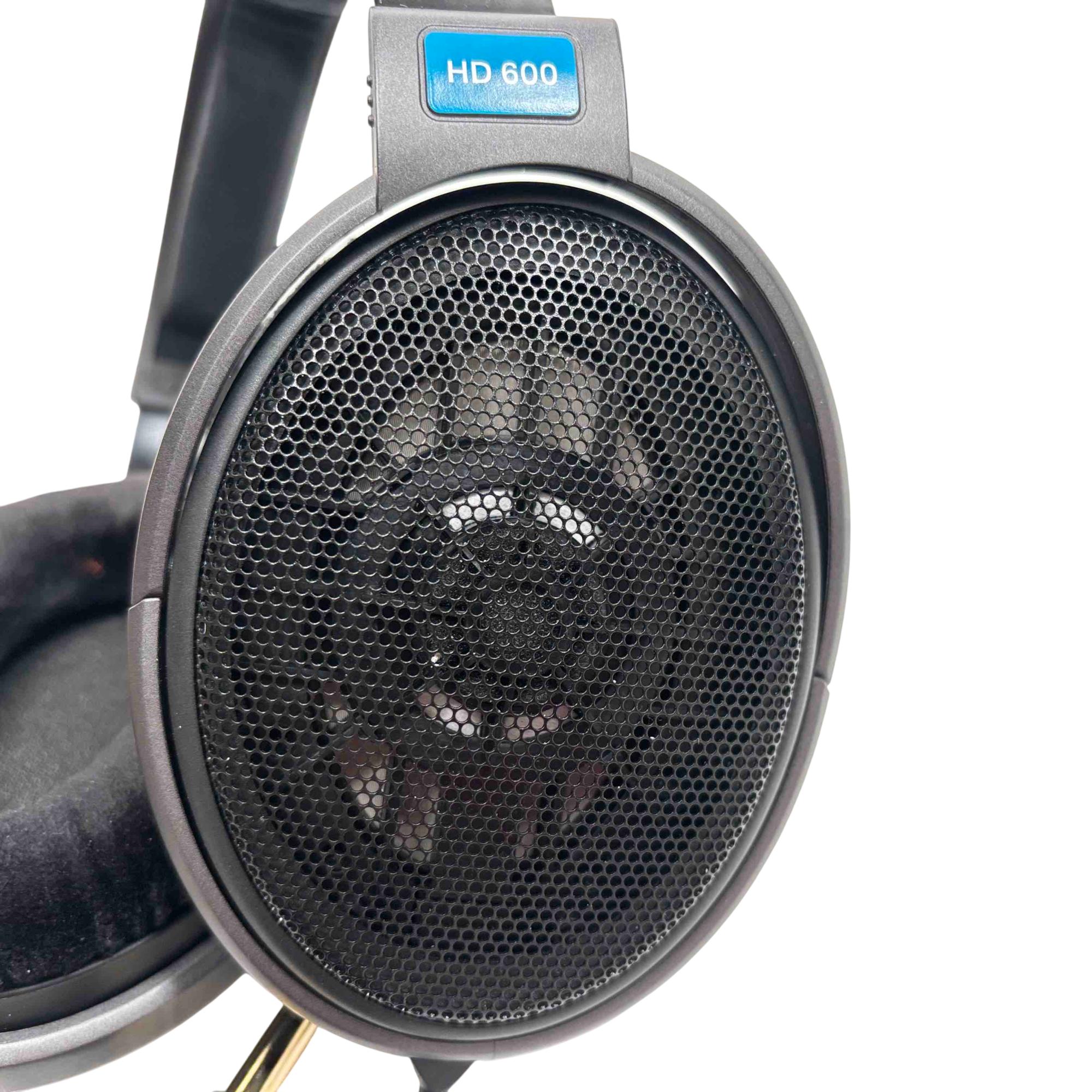 Sennheiser HD600 Over-Ear Open-Back Wired Headphones - Black