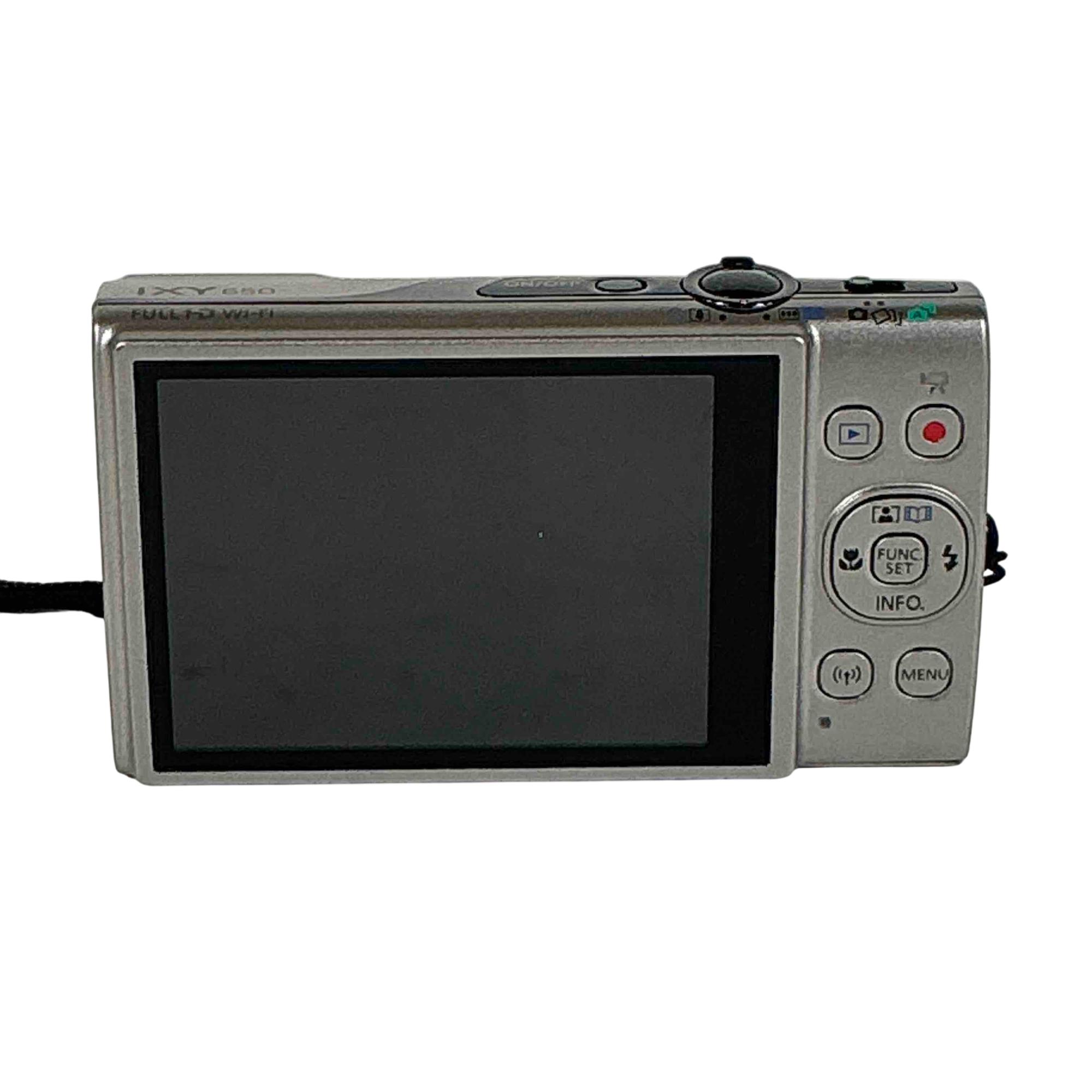 Canon IXY 650 20.2 MP 1080p 30 FPS HD 12x Optical Zoom Point-And