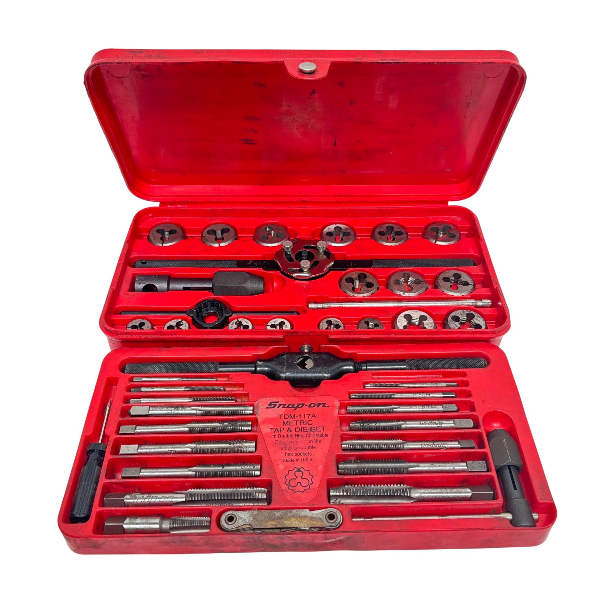Snap-on TDM-117A 41 Piece Metric Tap & Die Set