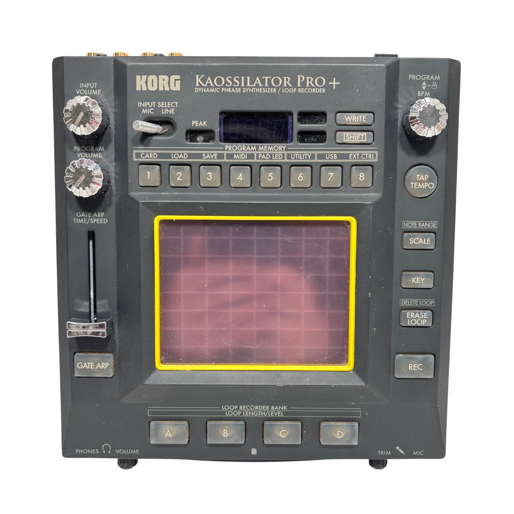 Korg Kaossilator Pro+ Dynamic Phrase Synthesizer / Loop Recorder