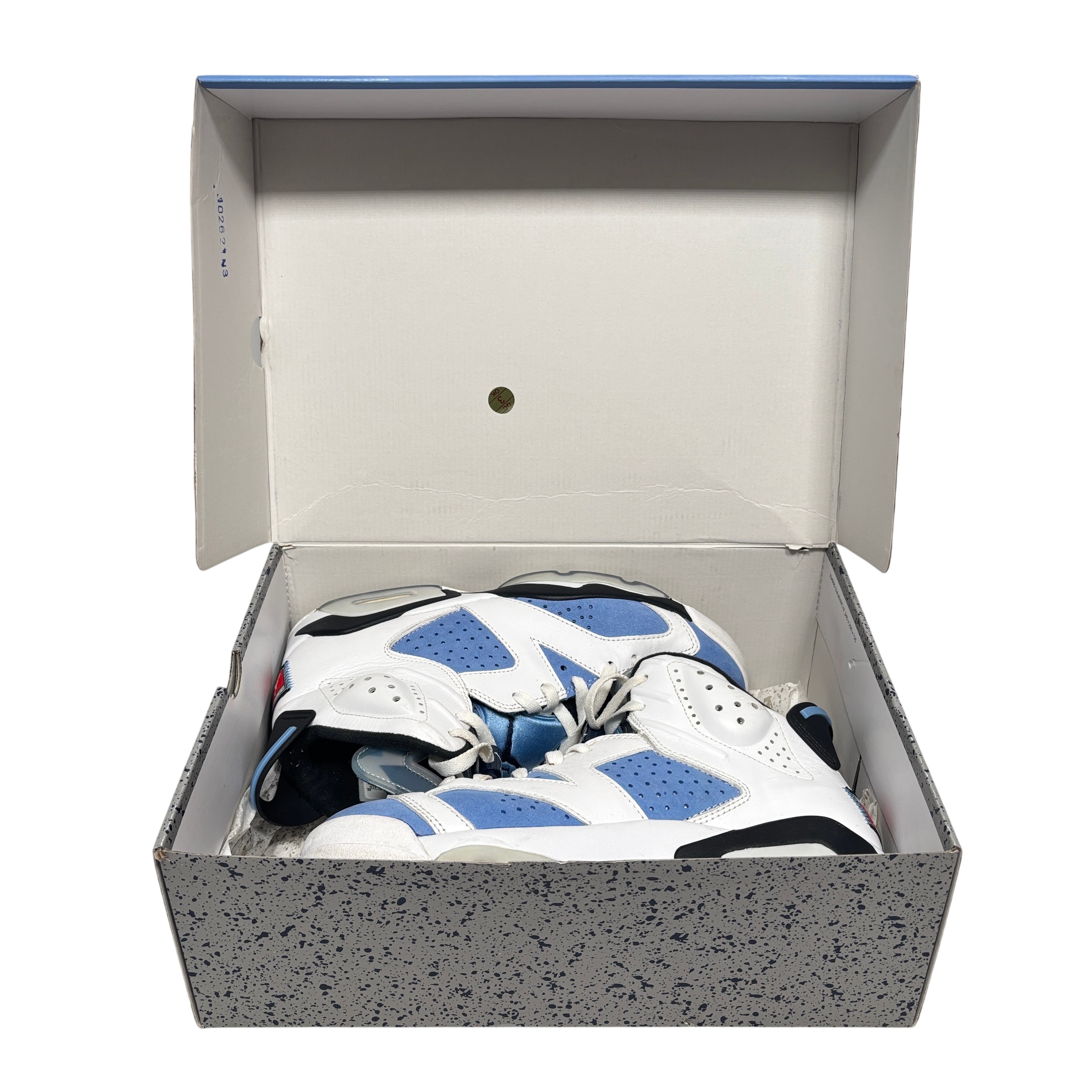 Nike Jordan 6 Retro Ct8529-410 UNC White Men