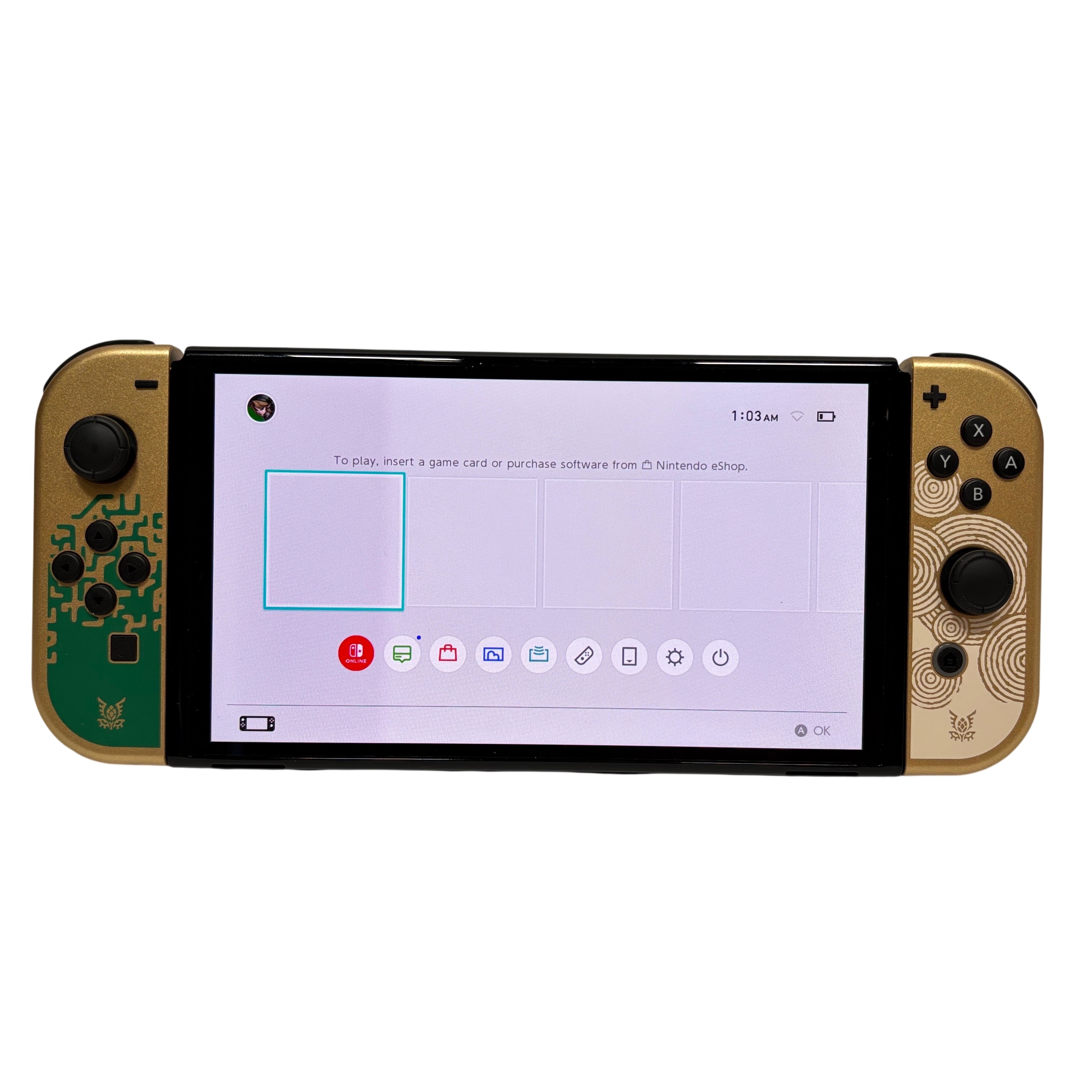 Nintendo OLED Switch Zelda Edition HEG-001 7