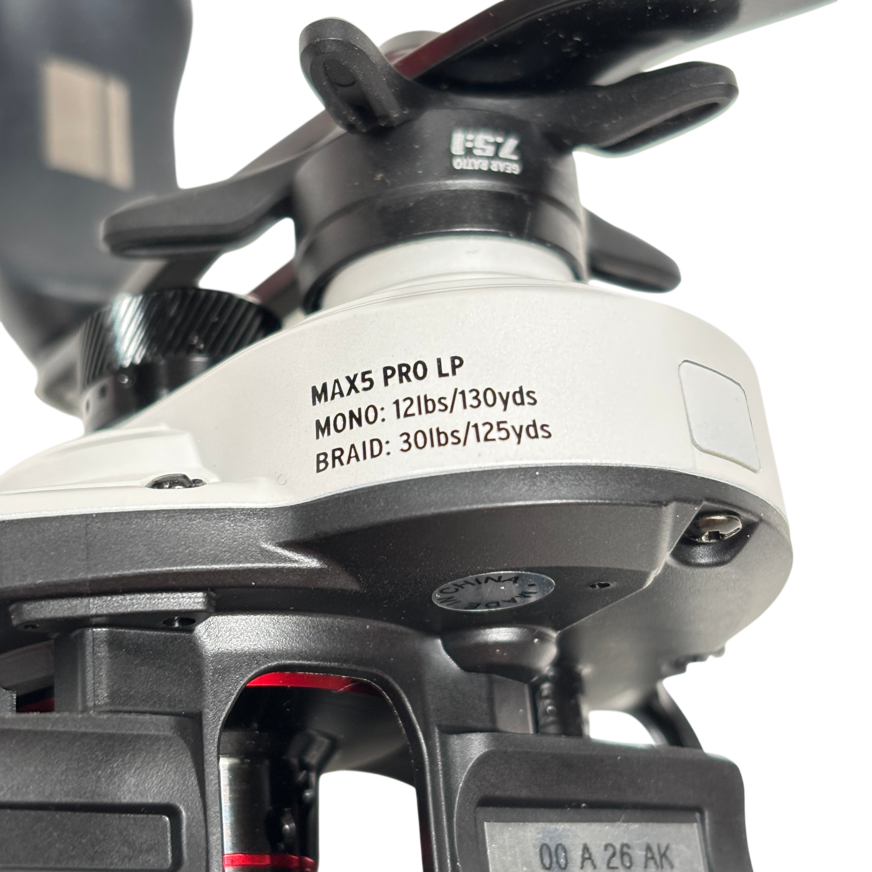 Abu Garcia MAX5PROLP 7.5:1 Casting Reel Gear Right Handed Fishing Reel