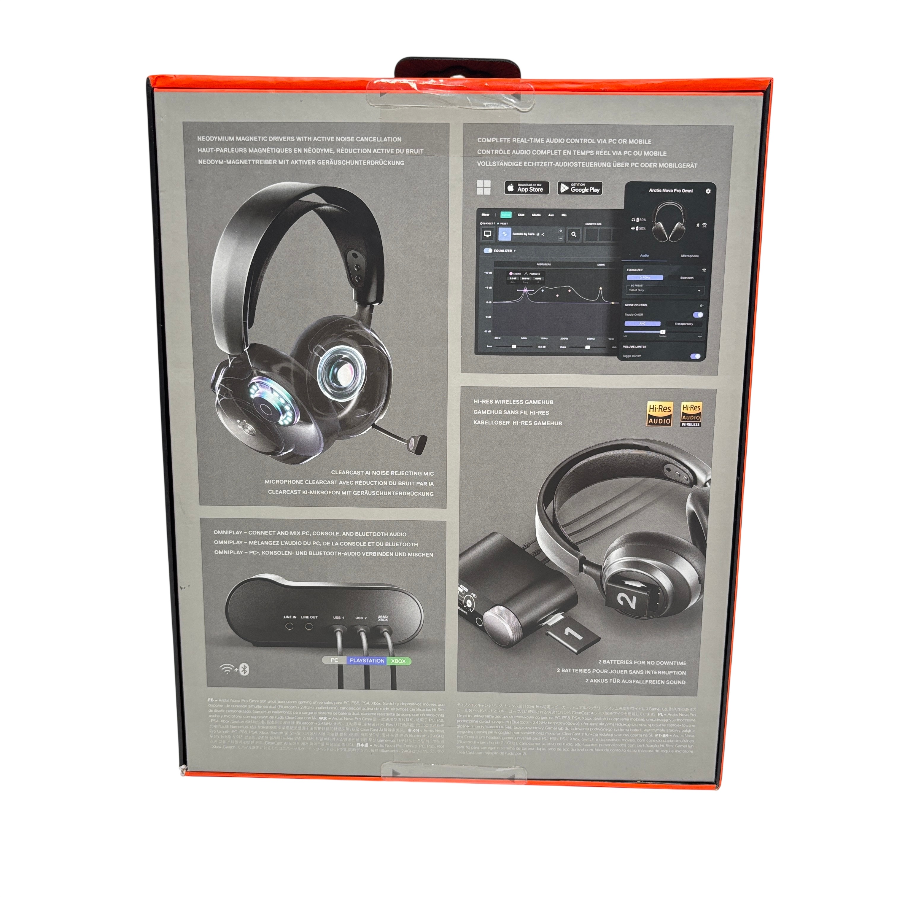 SteelSeries Arctis Nova Pro Omni 61721 2.4GHz Wireless Over-Ear