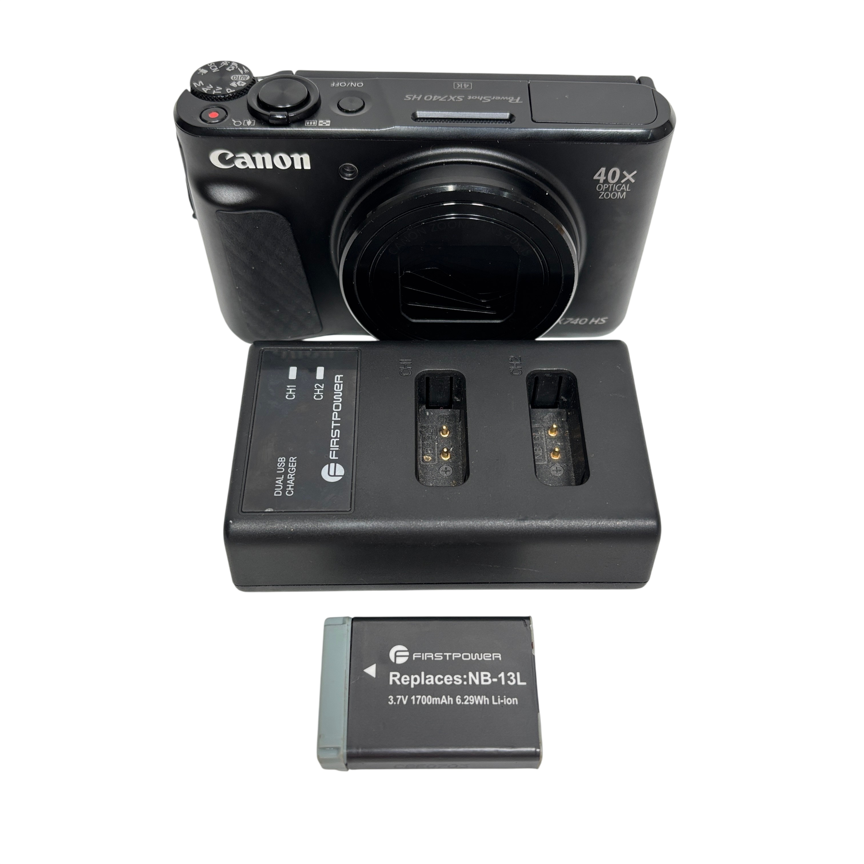 Canon PowerShot SX740 HS 20.3 MP CMOS 4K Point-And-Shoot Camera