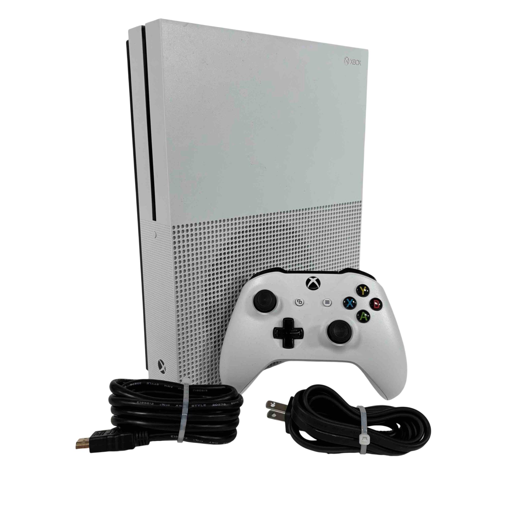 Microsoft Xbox One S 1681 500GB White Body Home Video Game Console